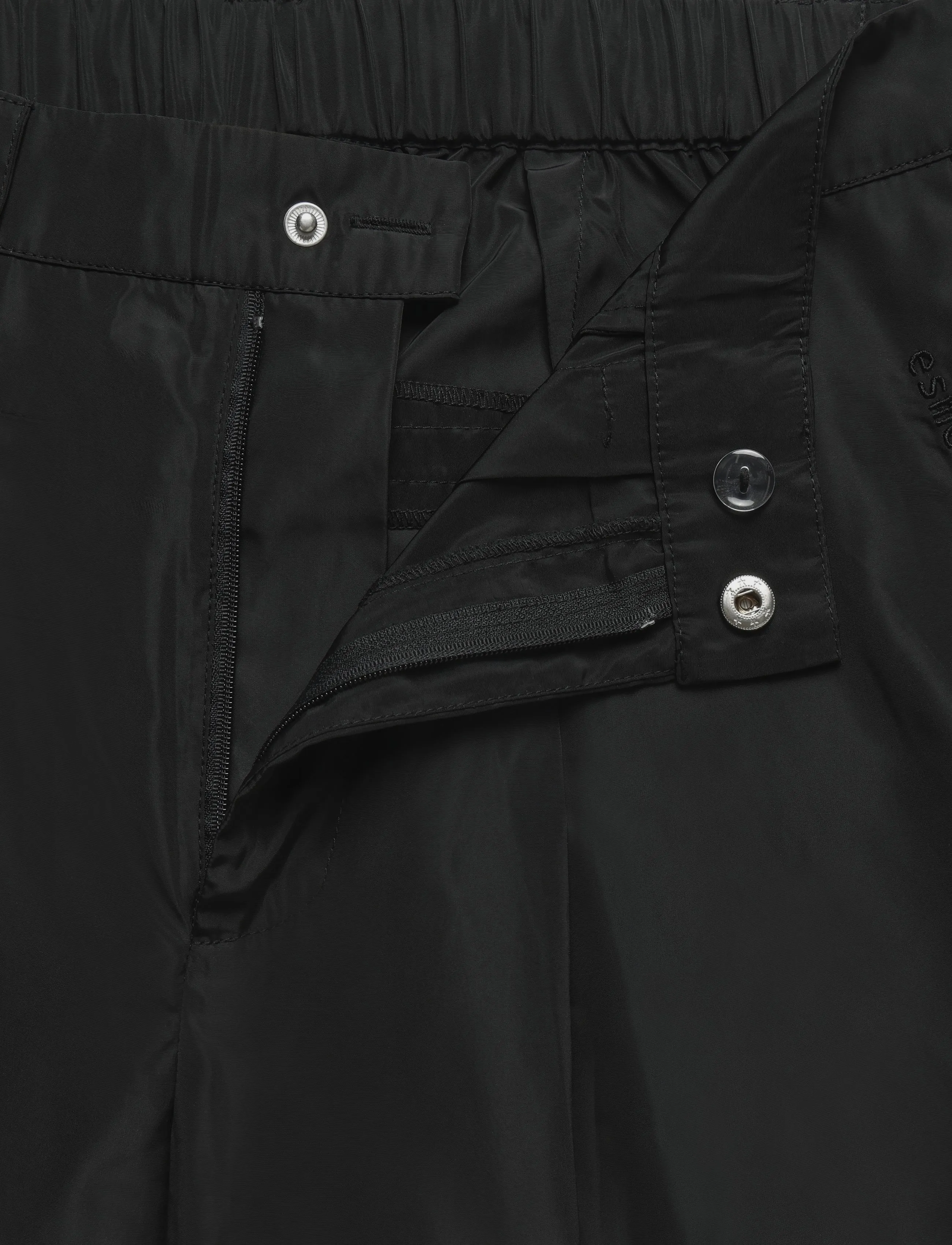 Esme Studios - ESBora Pants GRS - raka byxor - black - 2