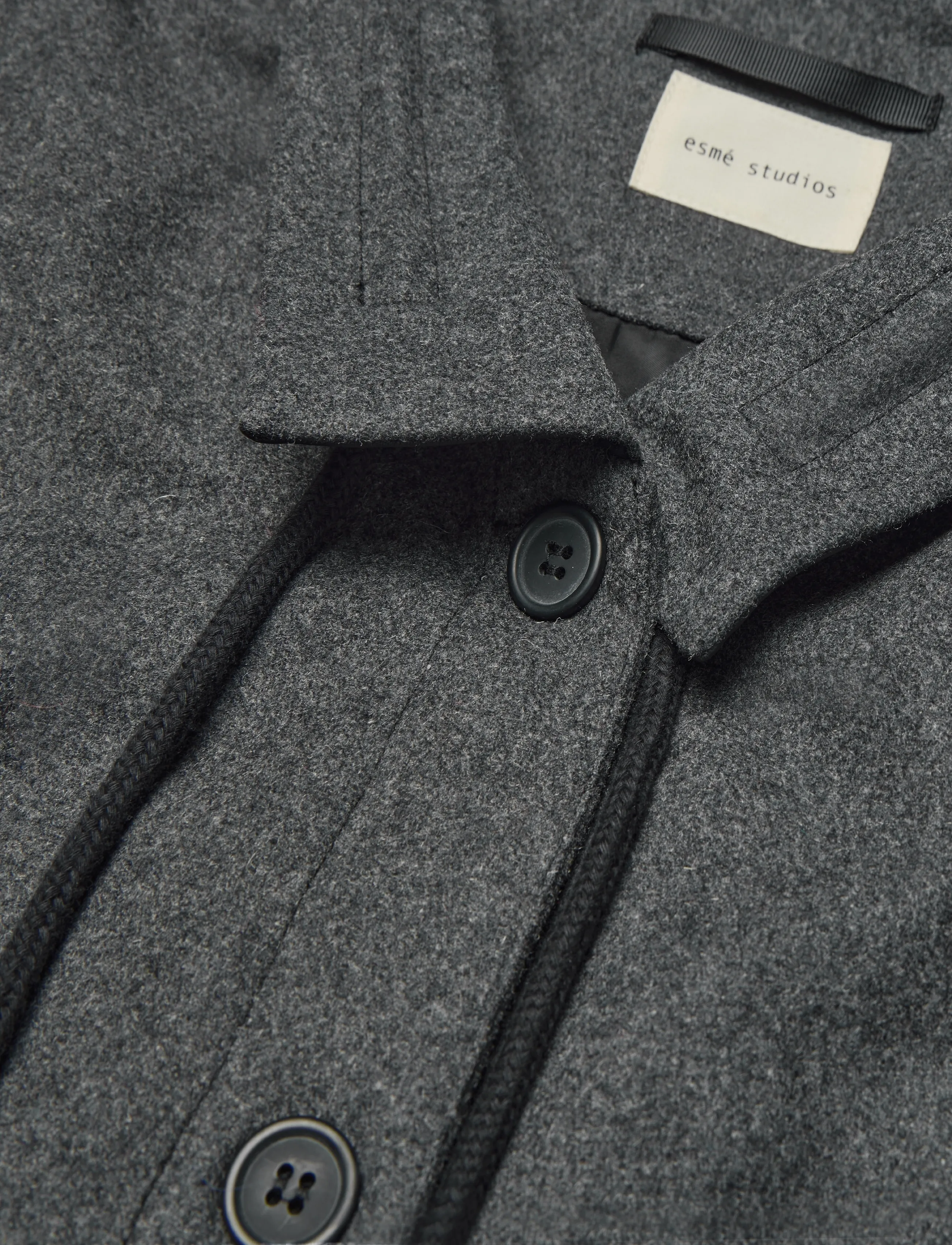 Esme Studios - ESBalmi Wool Vest GRS - gray melange - 2