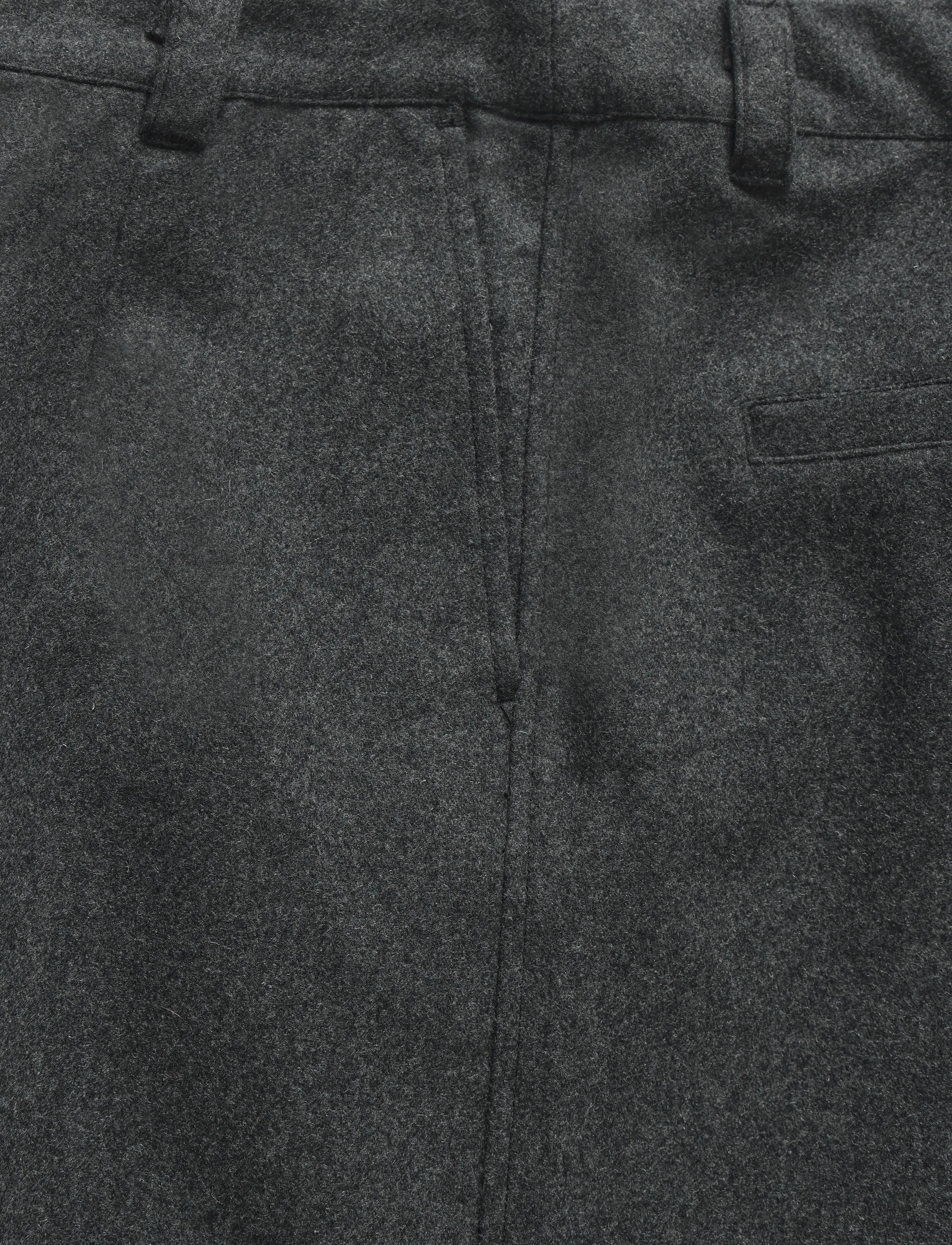 Esme Studios - ESBalmi Wool Pants GRS - gray melange - 2