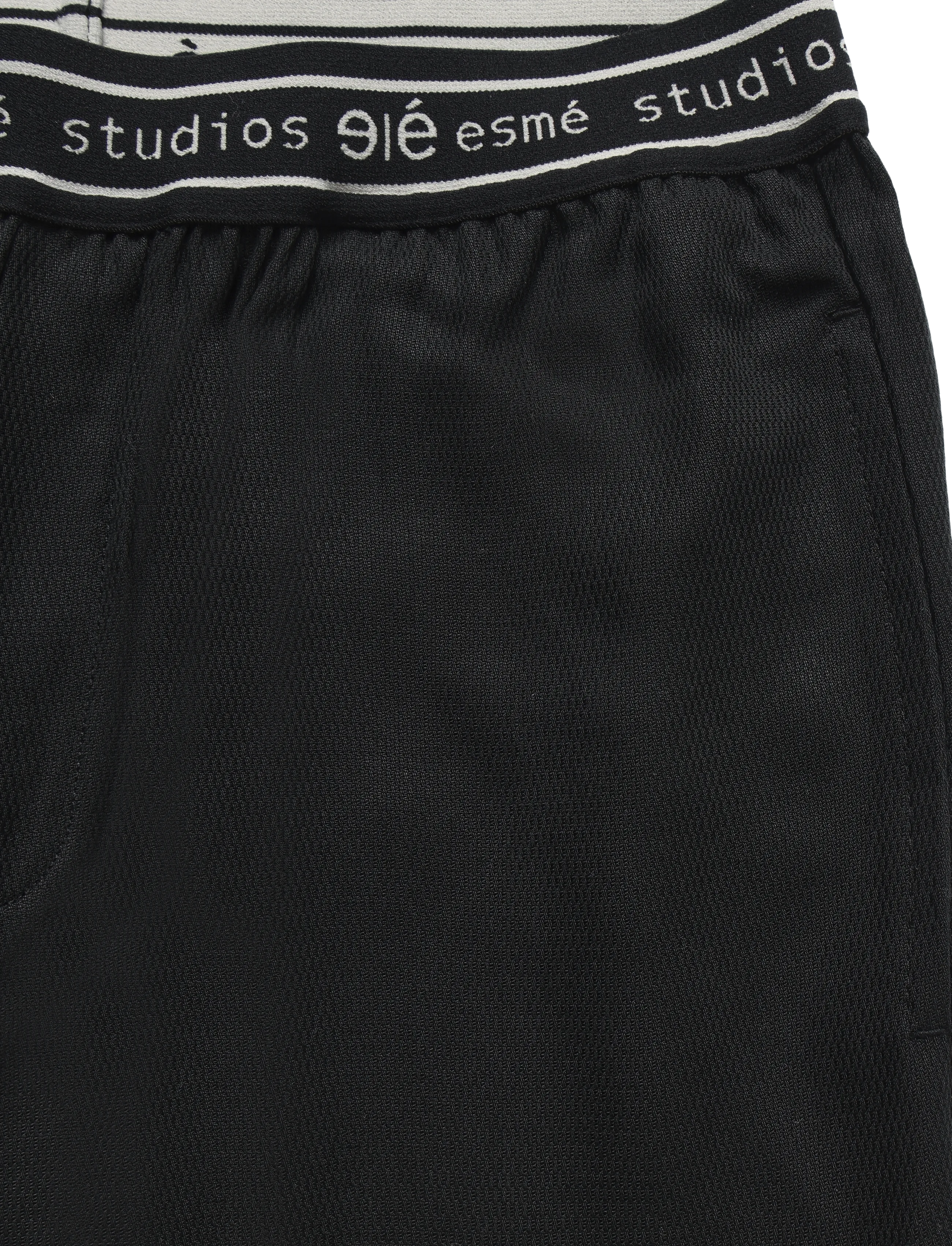 Esme Studios - ESTinka Pants - vida byxor - black - 2