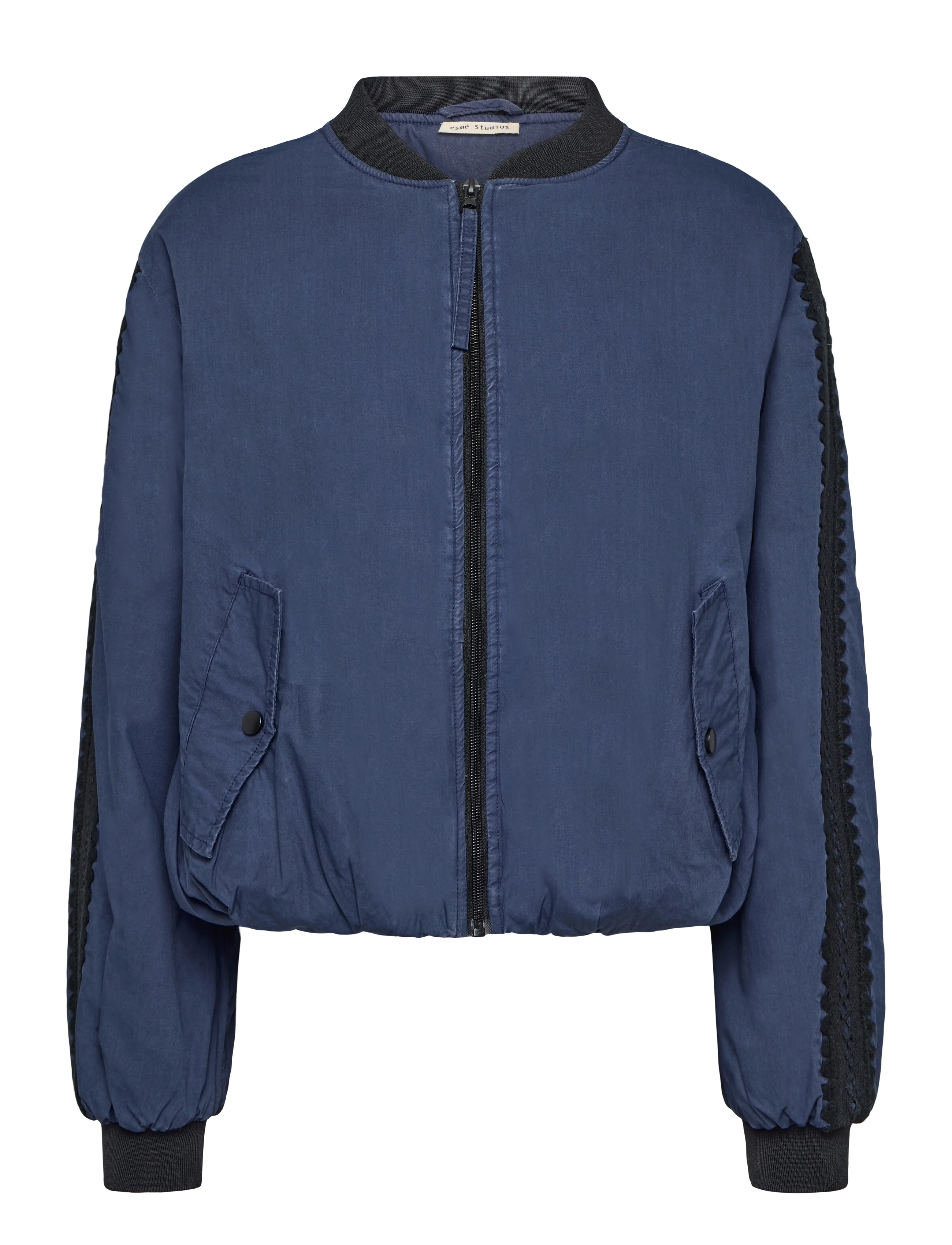 Esme Studios ESMalula Bomber Jacket - Light Jackets - BLUE NIGHTS / navy