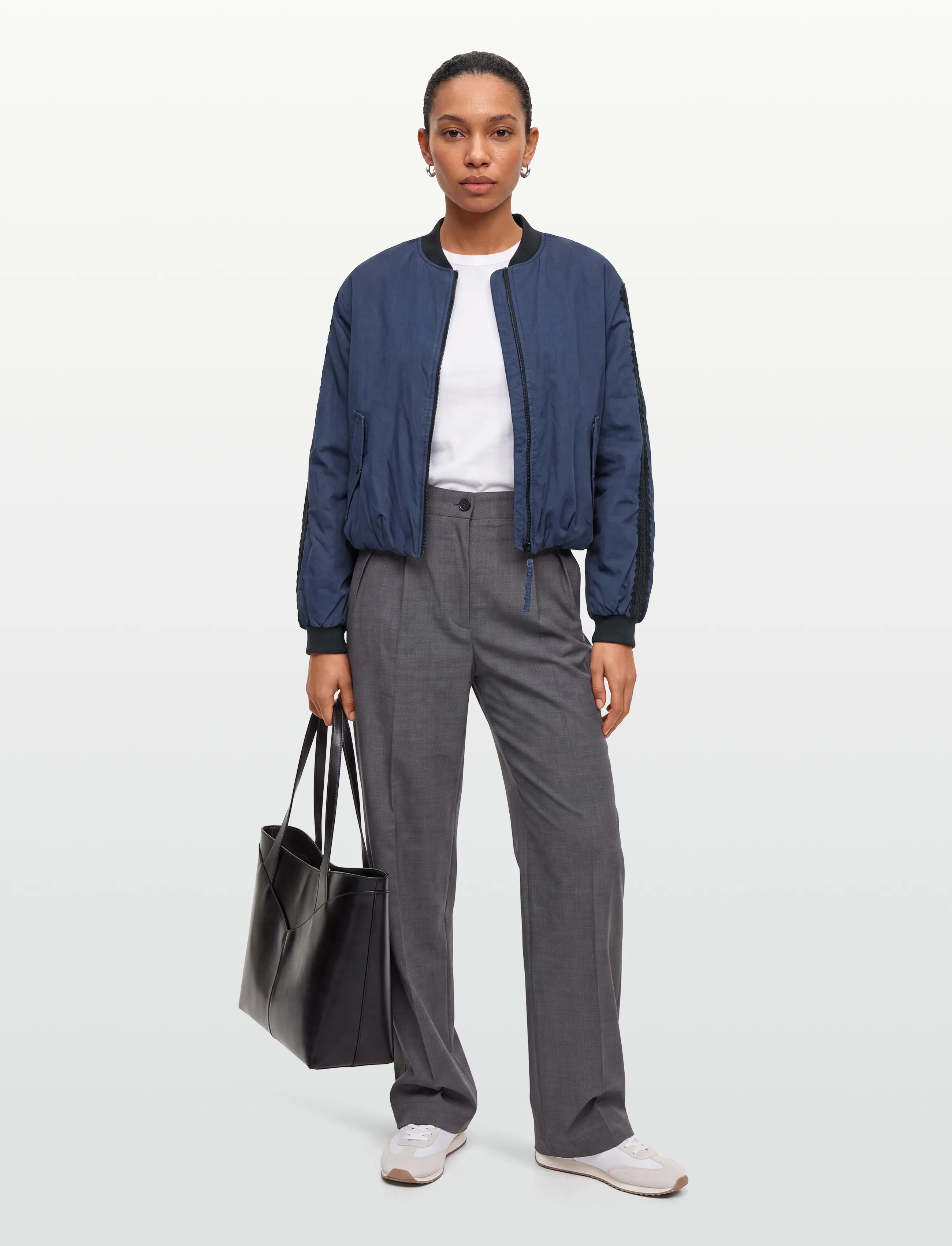 Esme Studios - ESMalula Bomber Jacket - frühlingsjacken - blue nights - 0