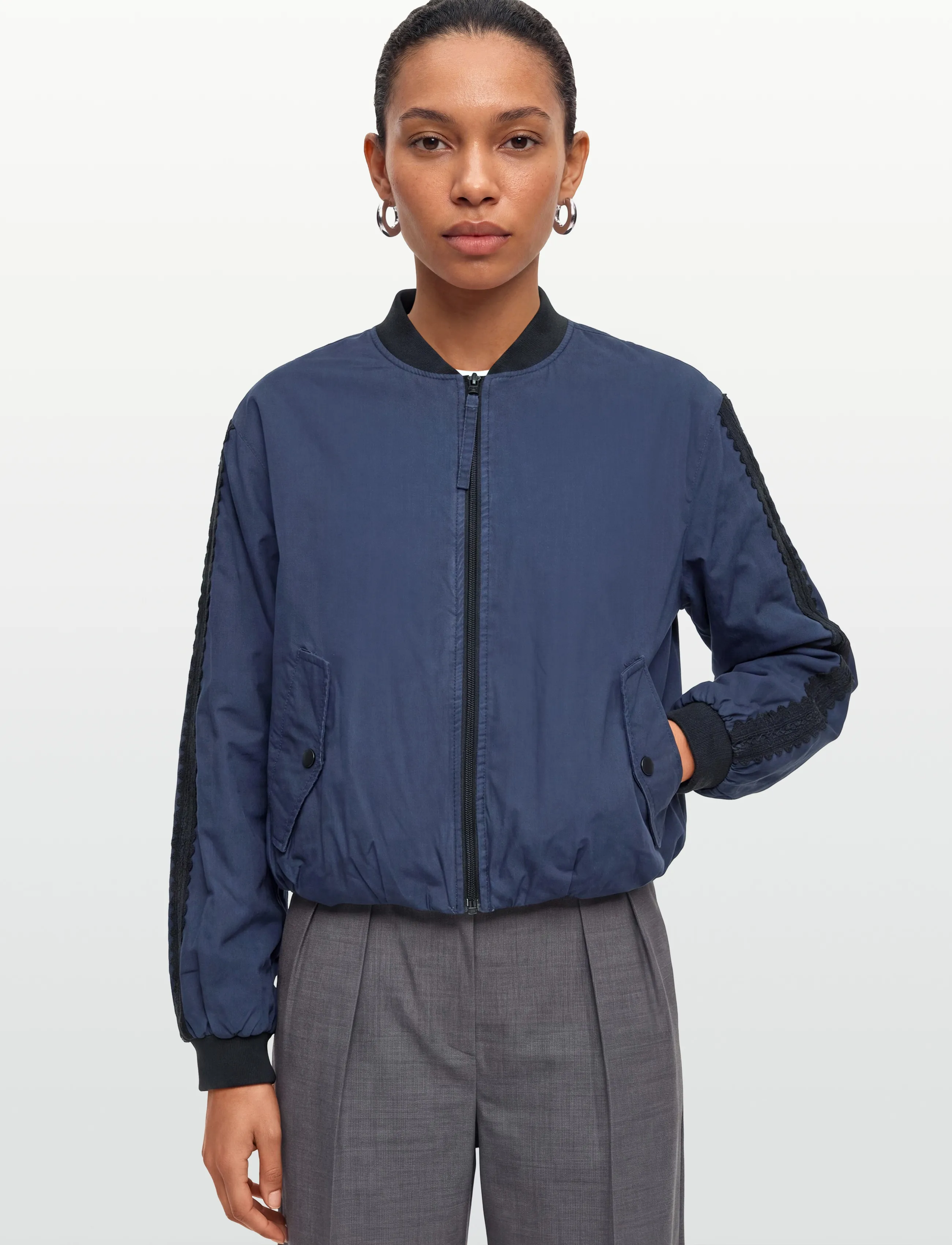 Esme Studios - ESMalula Bomber Jacket - frühlingsjacken - blue nights - 3