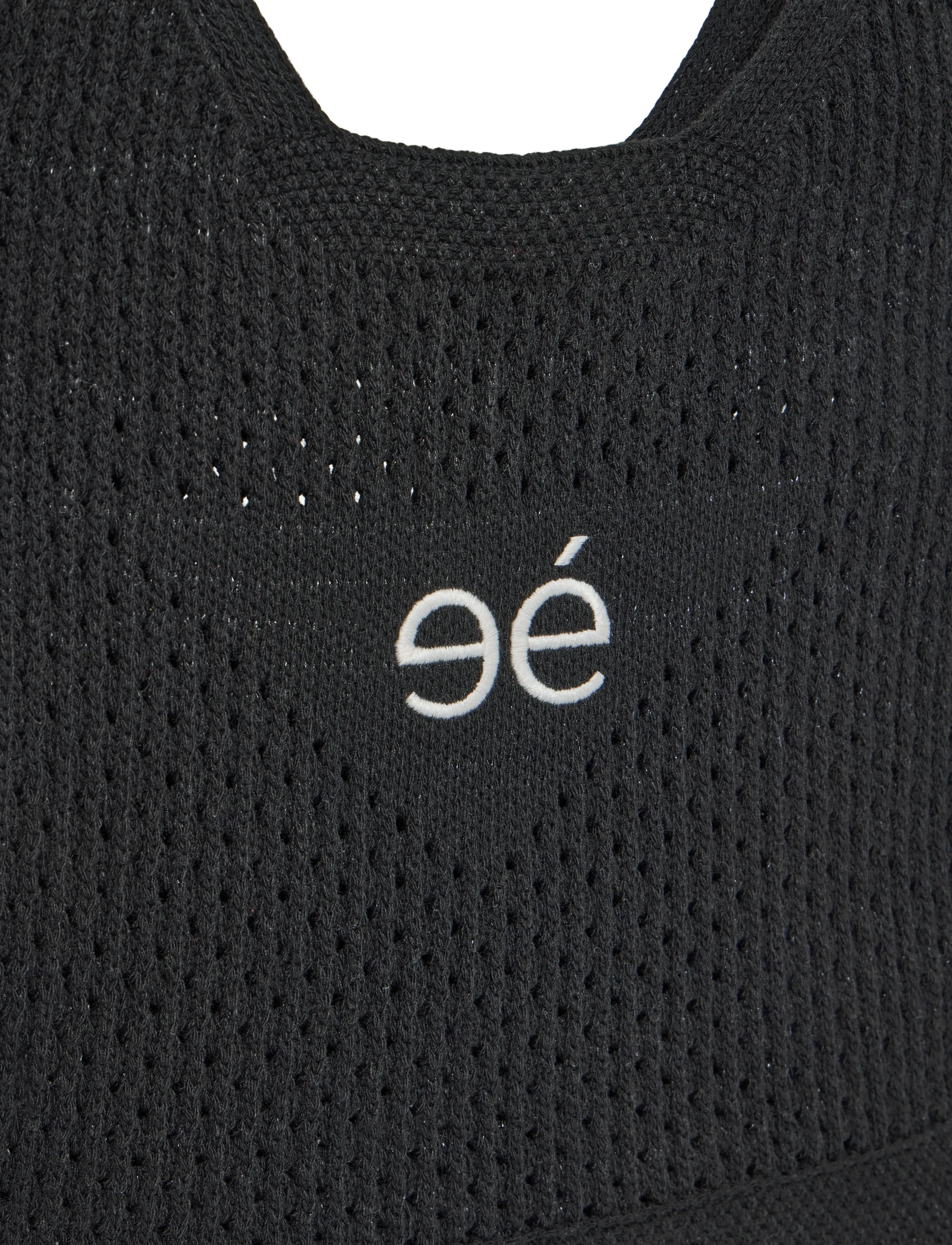 Esme Studios - ESEllen Knit Bag - tote bags - black - 3