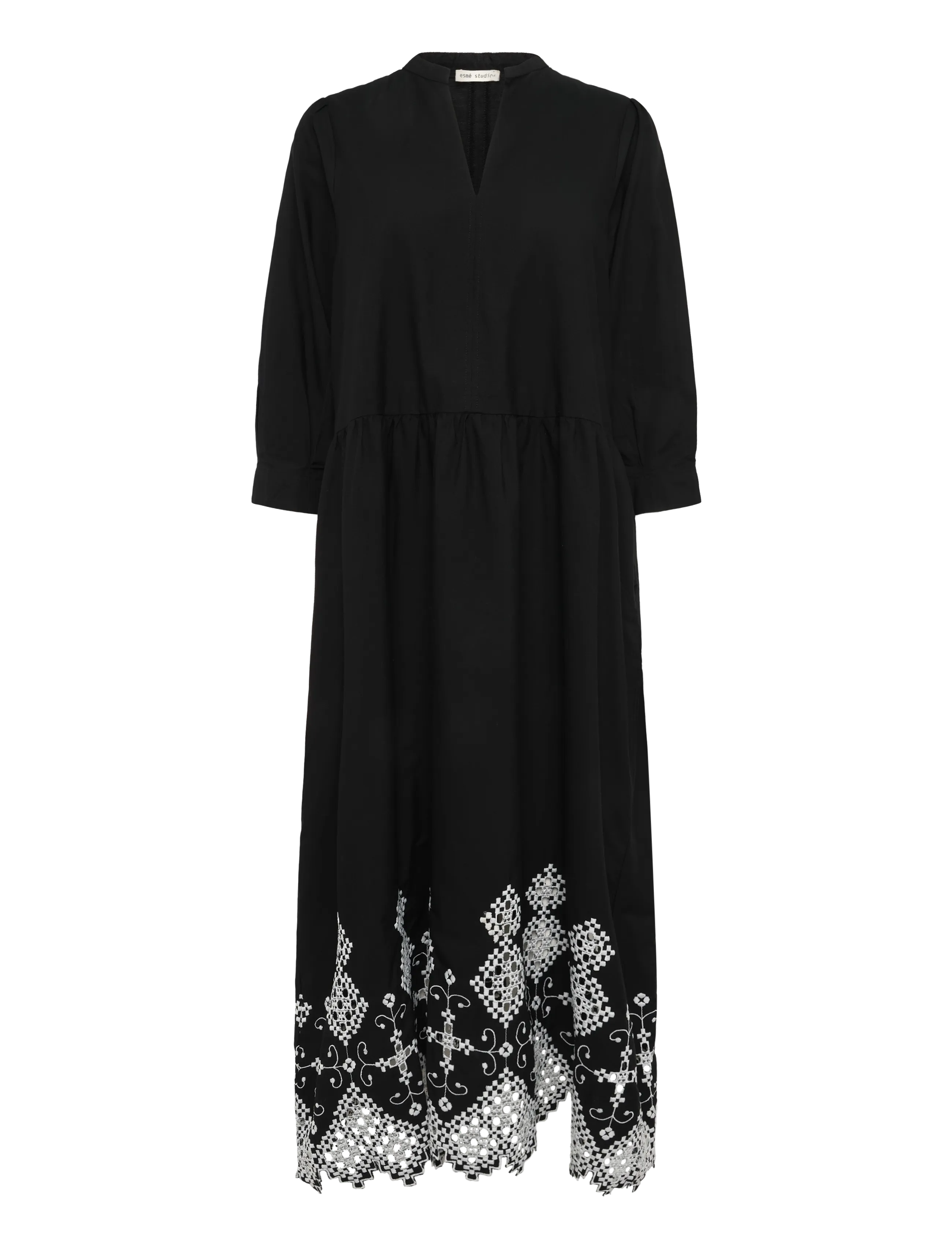 Esme Studios ESNovelle Dress GOTS - Kläder - BLACK / black
