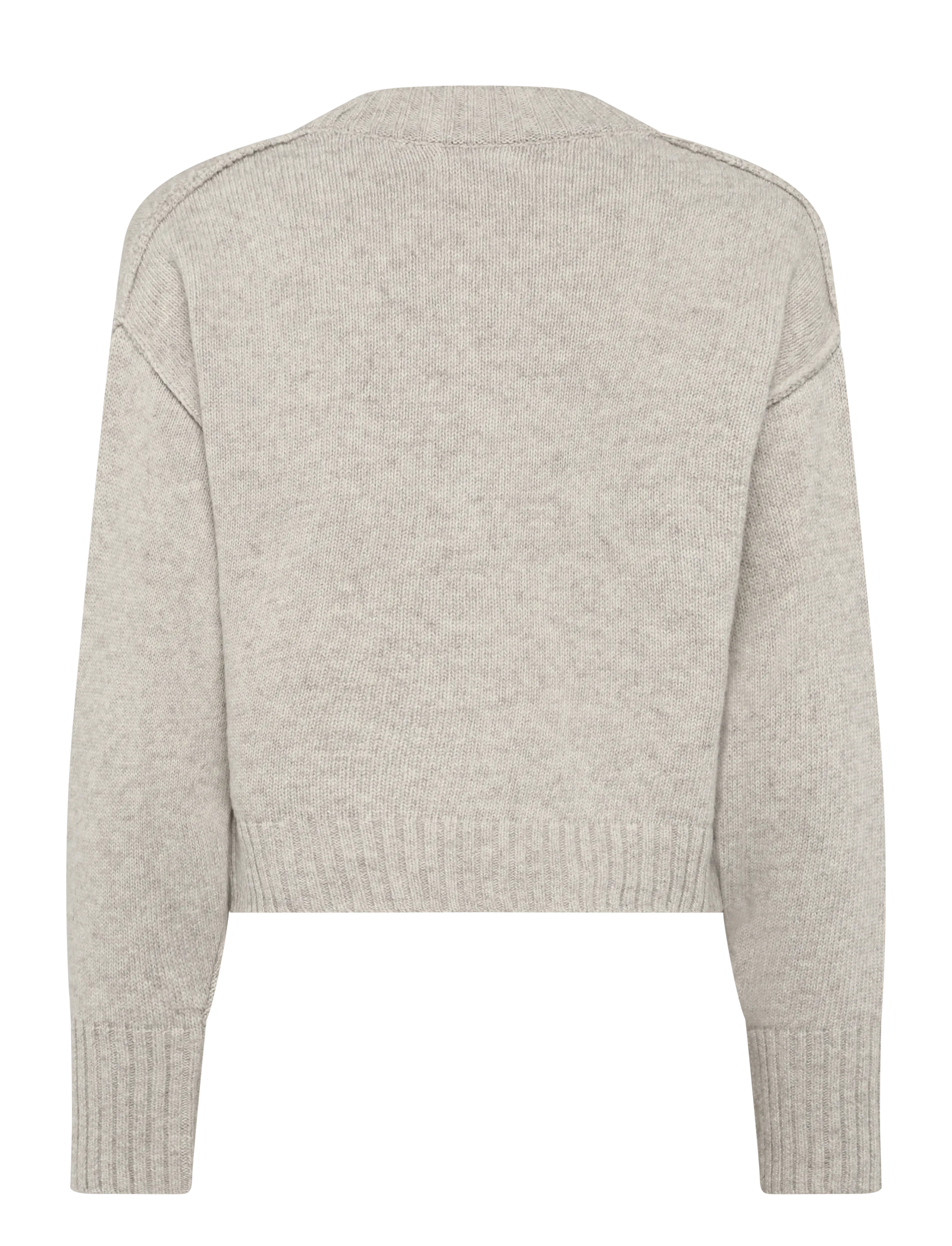 Esme Studios - ESElida Knit Cardigan GOTS - kardiganid - sand melange - 1