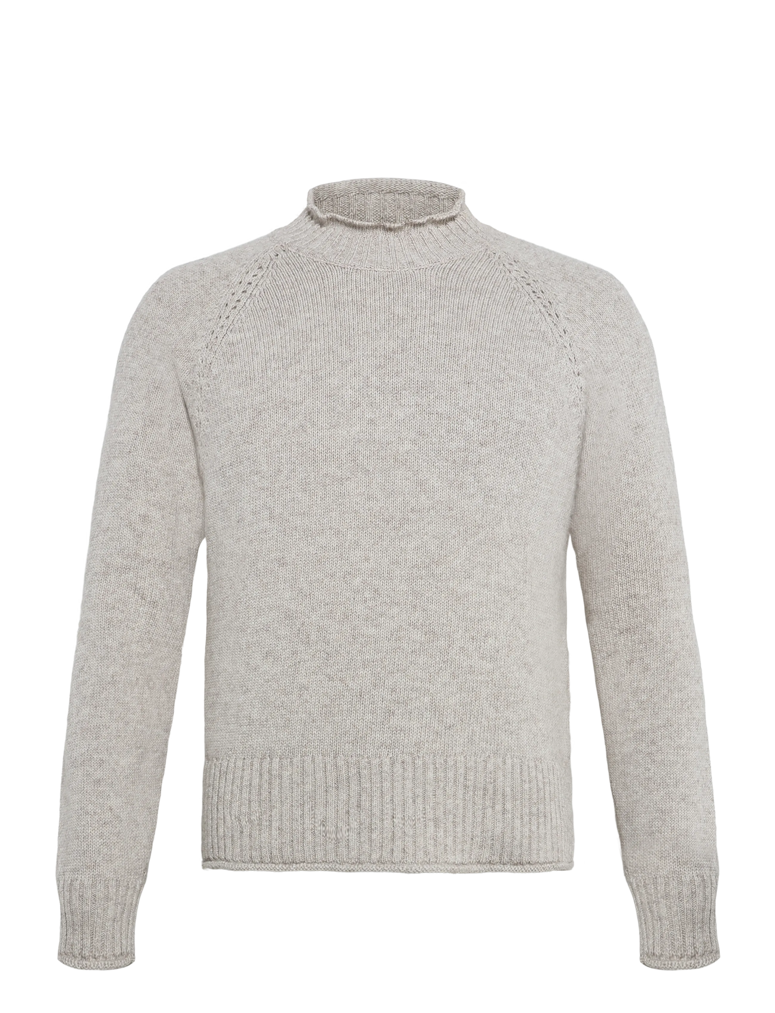 Esme Studios ESElida Raglan Knit GOTS - Kleidung - SAND MELANGE / beige