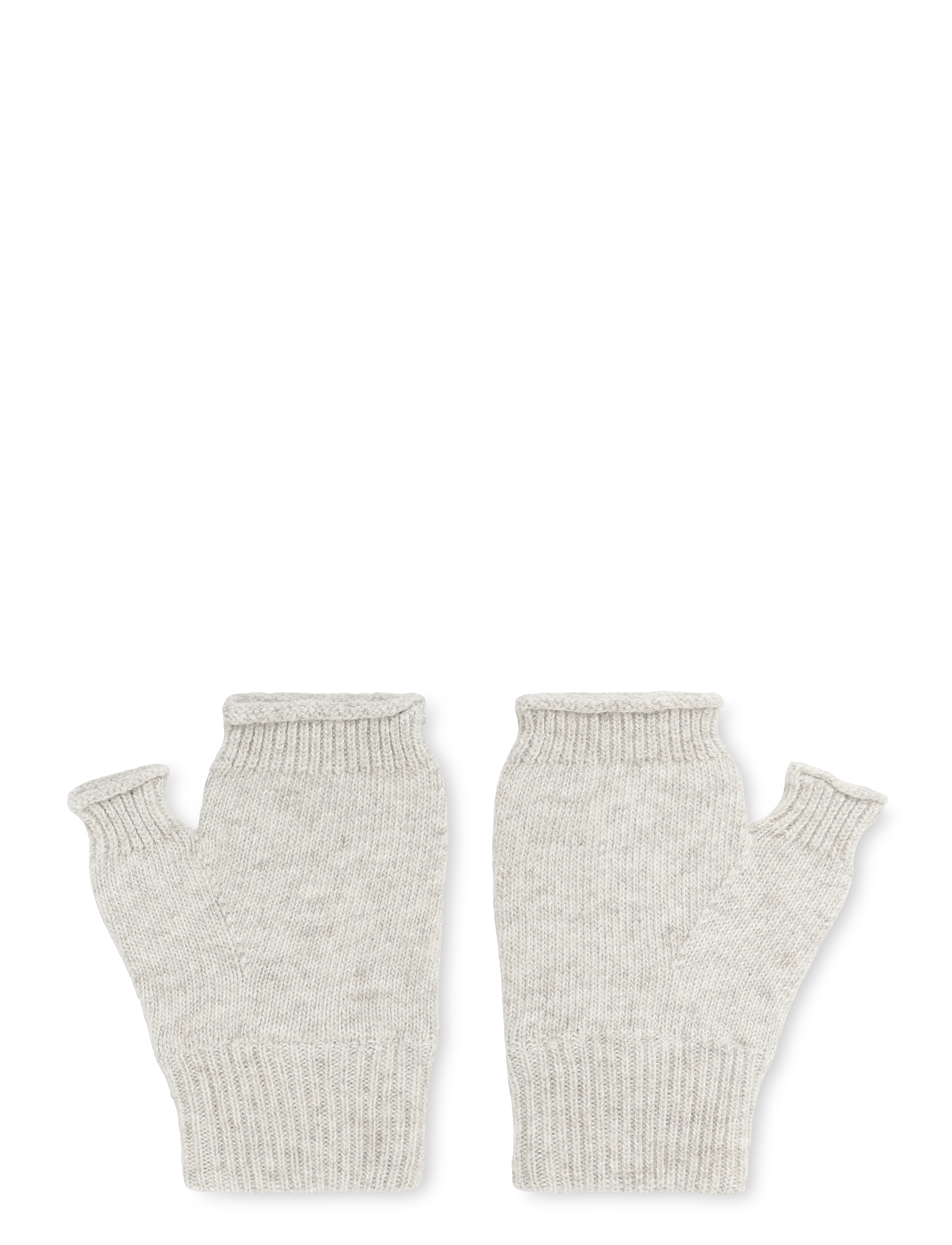 Esme Studios - ESElida Fingerless Gloves GOTS - aksessuaarid - sand melange - 1