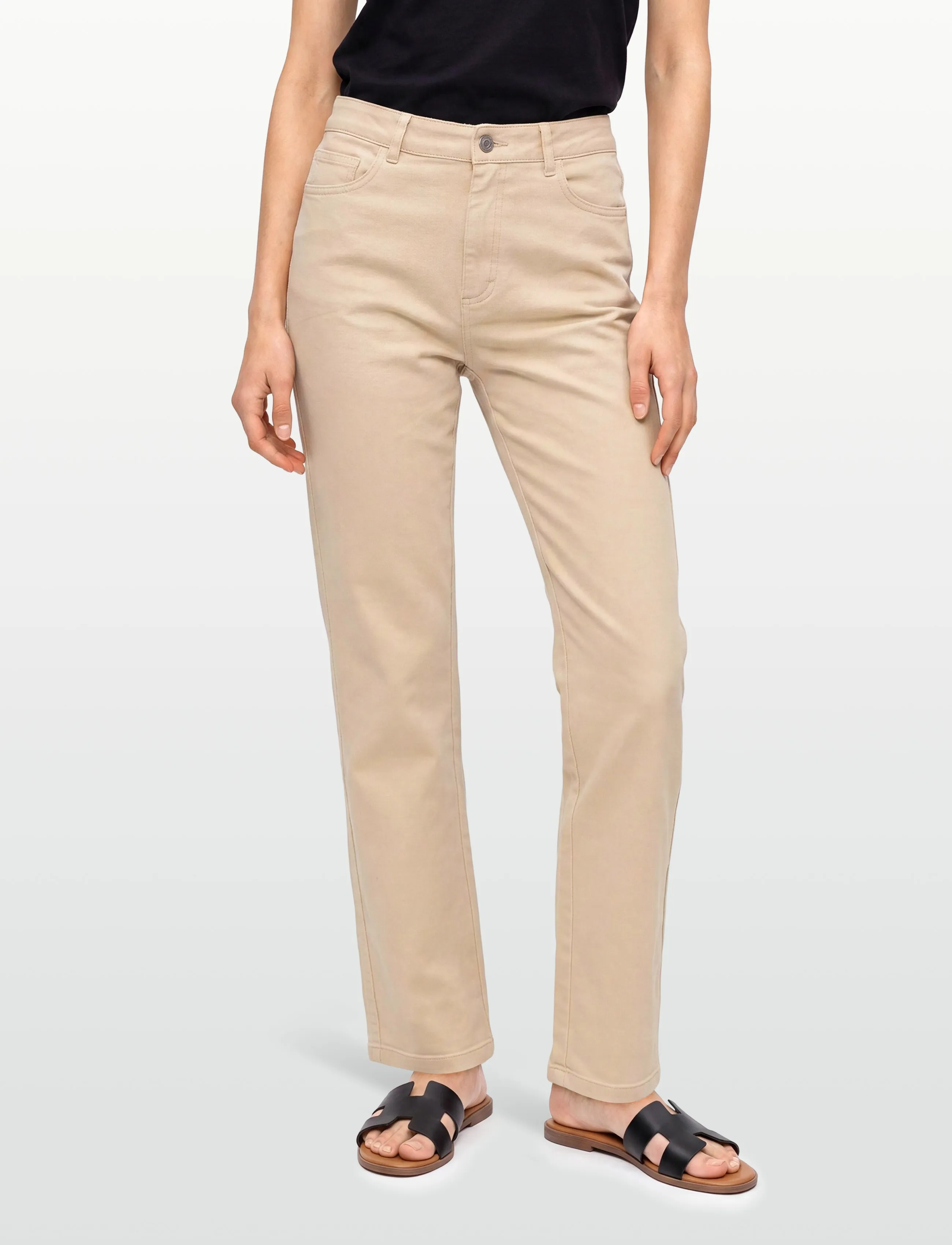 Esme Studios - ESOlivo Pants - chino püksid - sheer bliss - 3