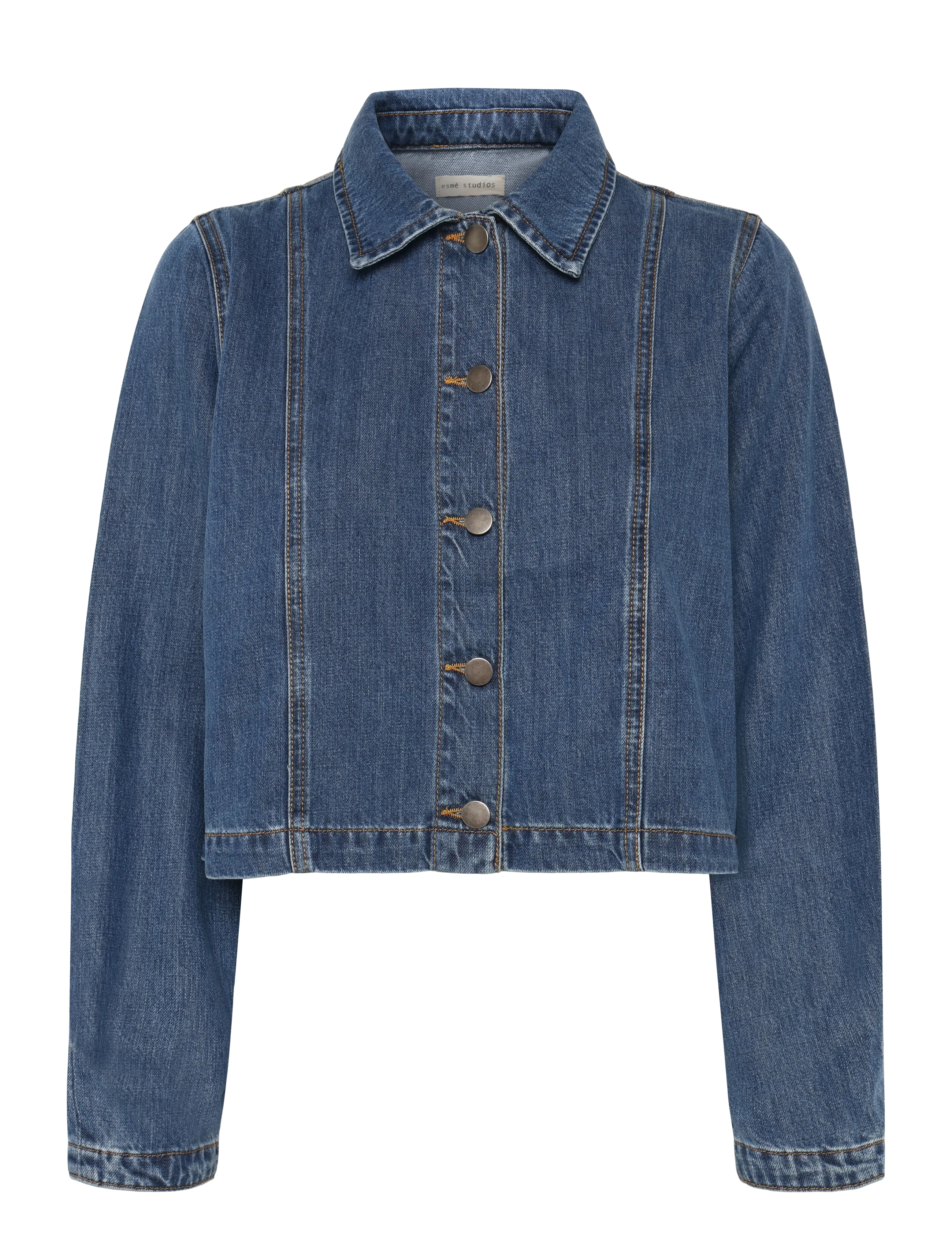 ESME STUDIOS Esnicole Denim Shirt Jacke Blau - M - Damen
