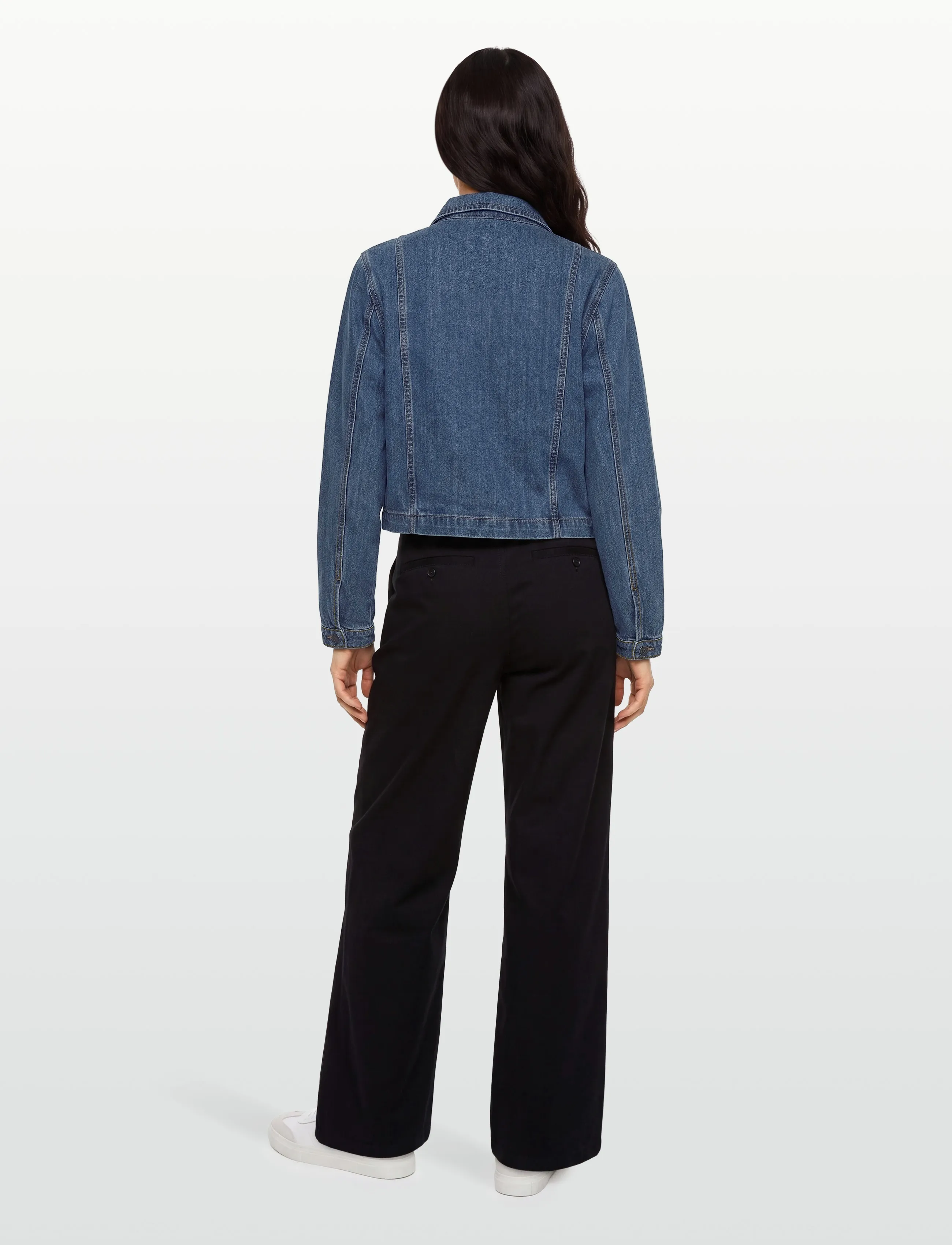 Esme Studios - ESNicole Denim Shirt Jacket - forårsjakker - blue denim - 4