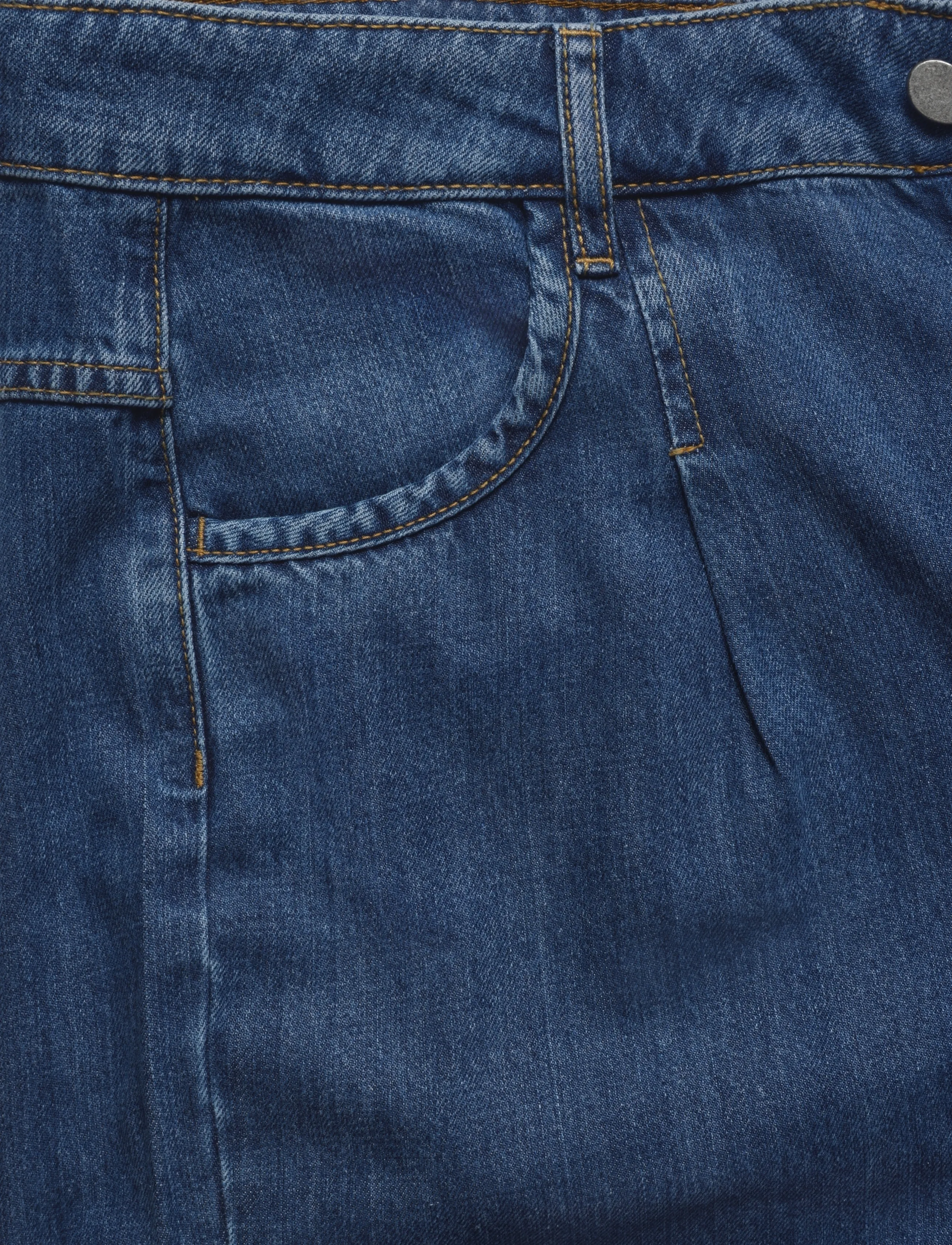 Esme Studios - ESNicole Denim Pants - blue denim - 2