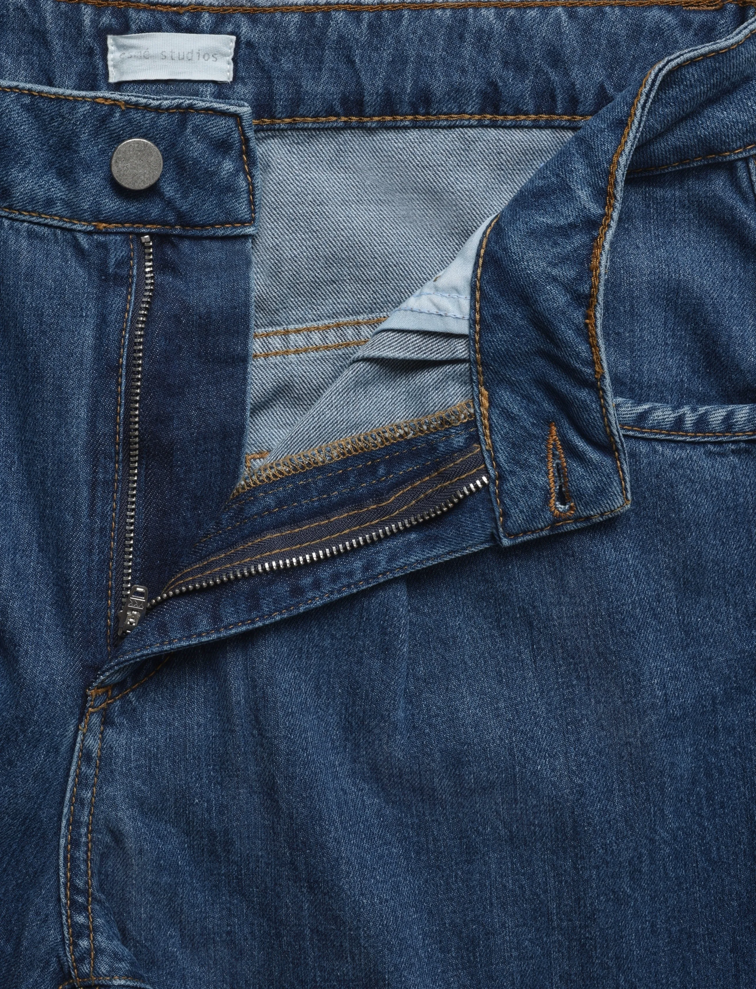 Esme Studios - ESNicole Denim Pants - blue denim - 3