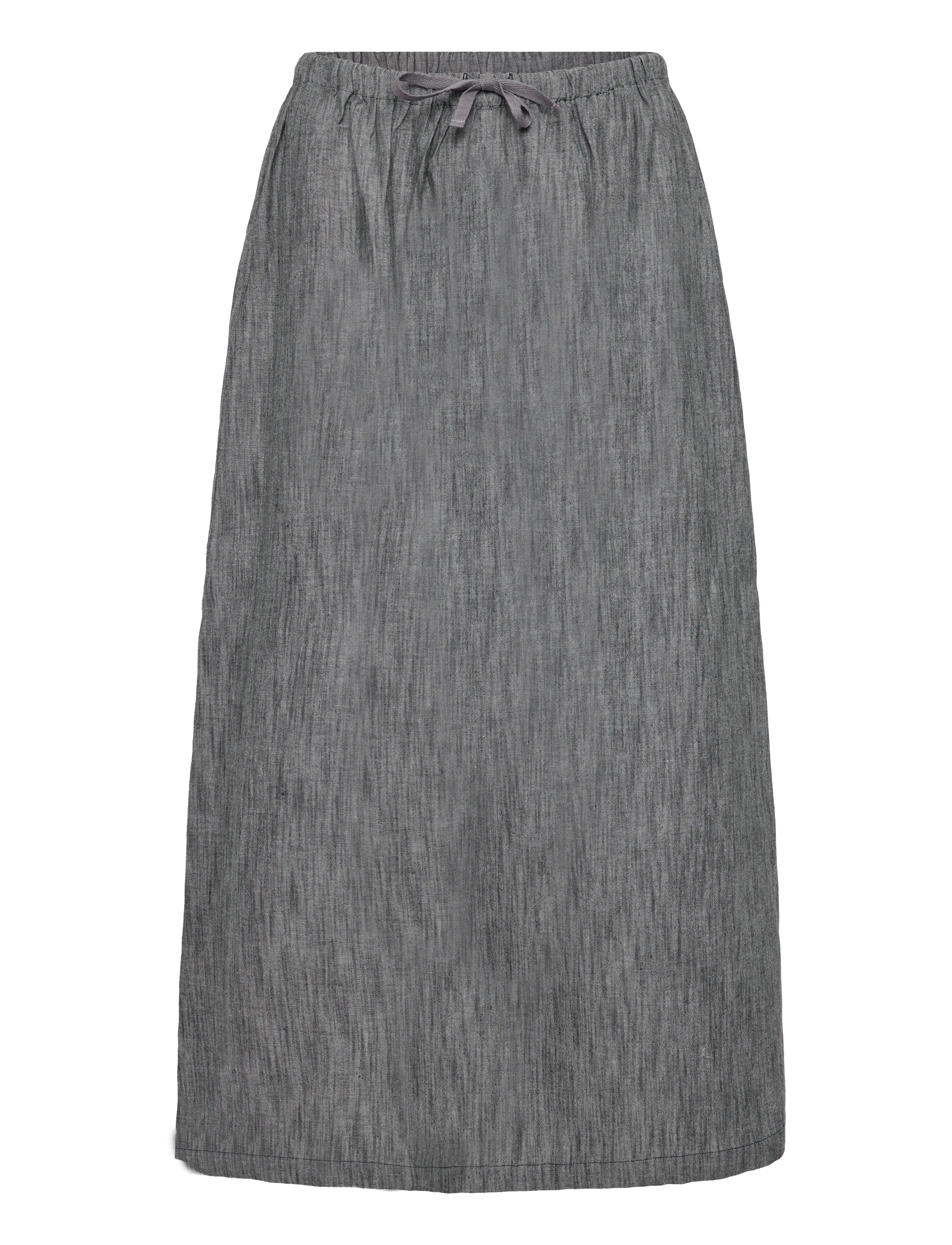 Esme Studios ESSolari Midi Skirt GOTS - Kläder - BLUE NIGHTS / grey