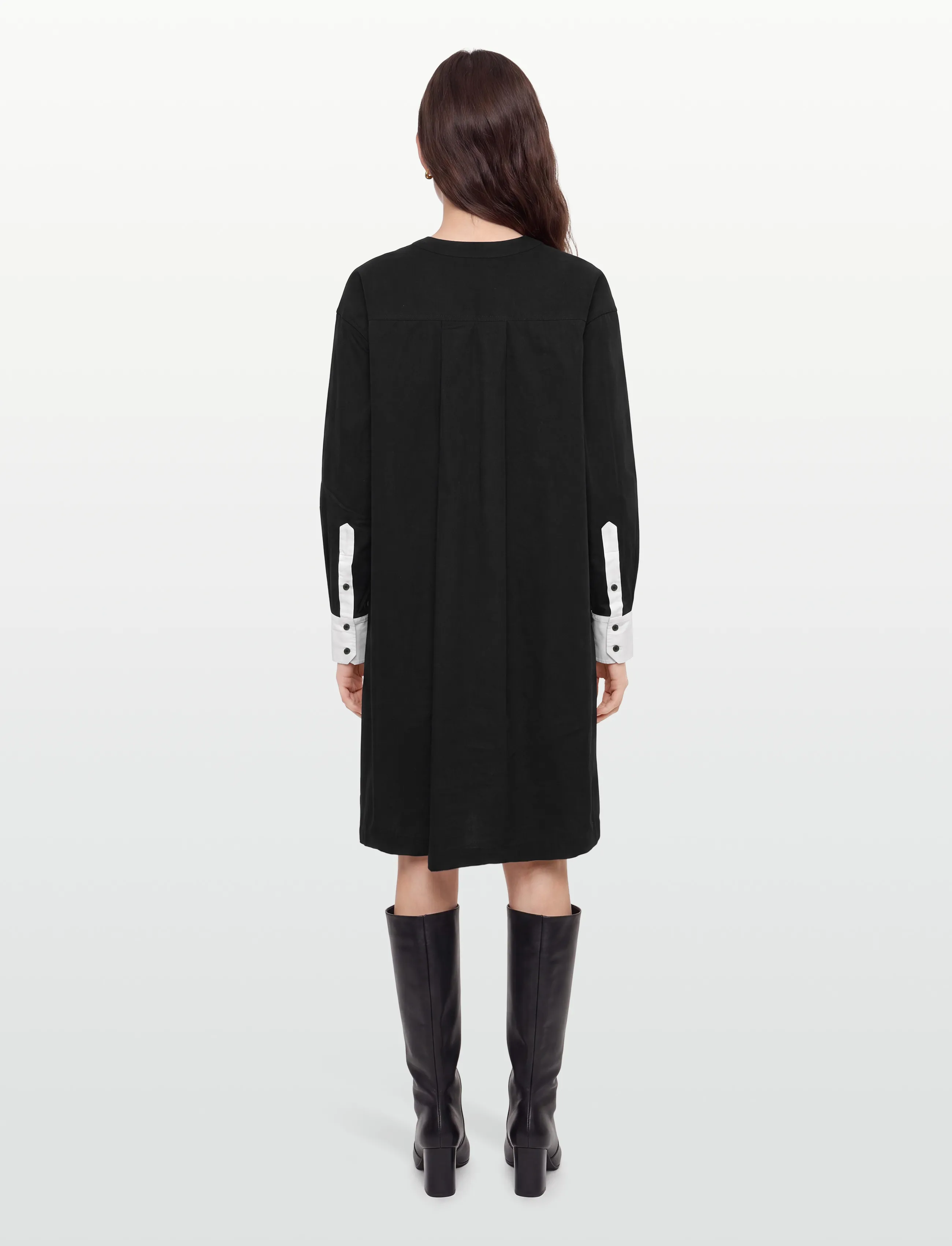 Esme Studios - ESRusso Shirt Dress - shirt dresses - black - 4
