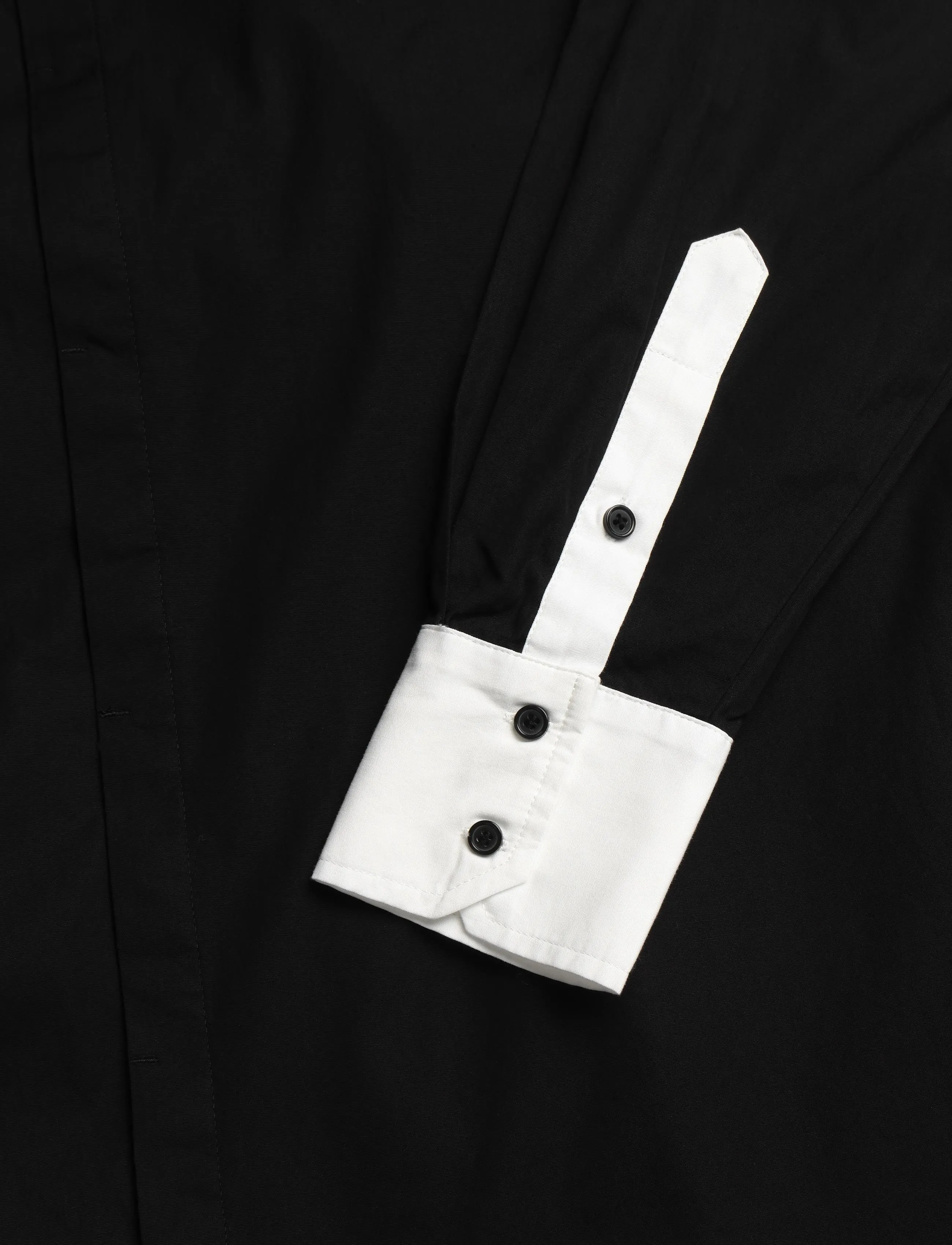 Esme Studios - ESRusso Shirt Dress - särkkleidid - black - 3