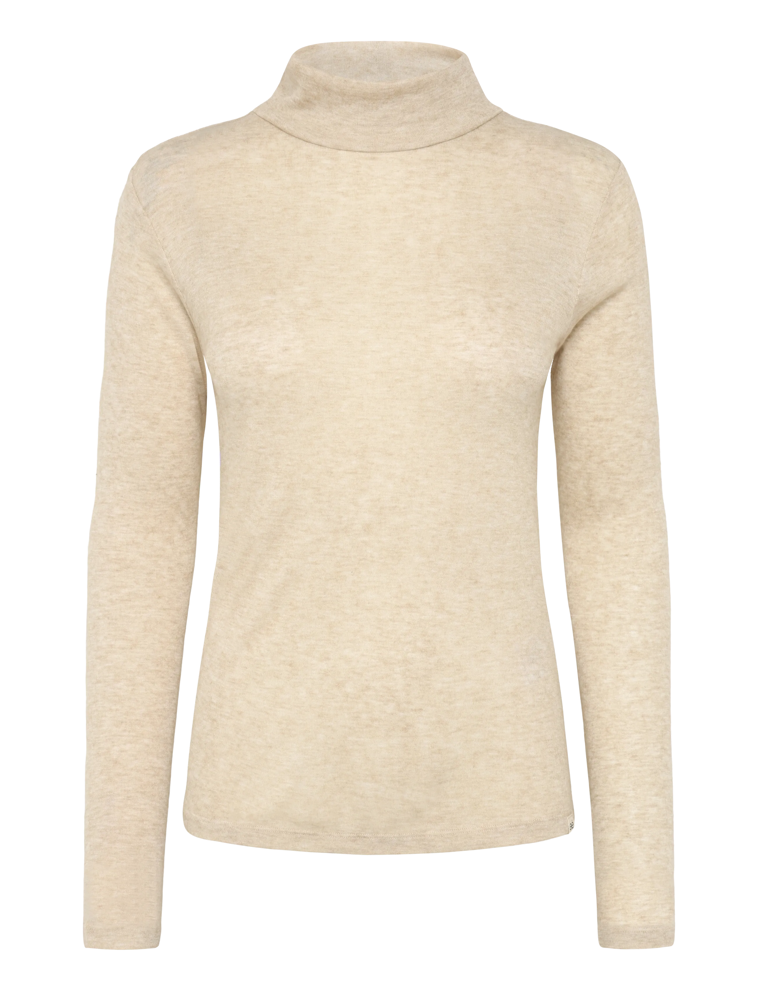 ESME STUDIOS Esellia Roll Neck Oberteil Beige - XL - Damen