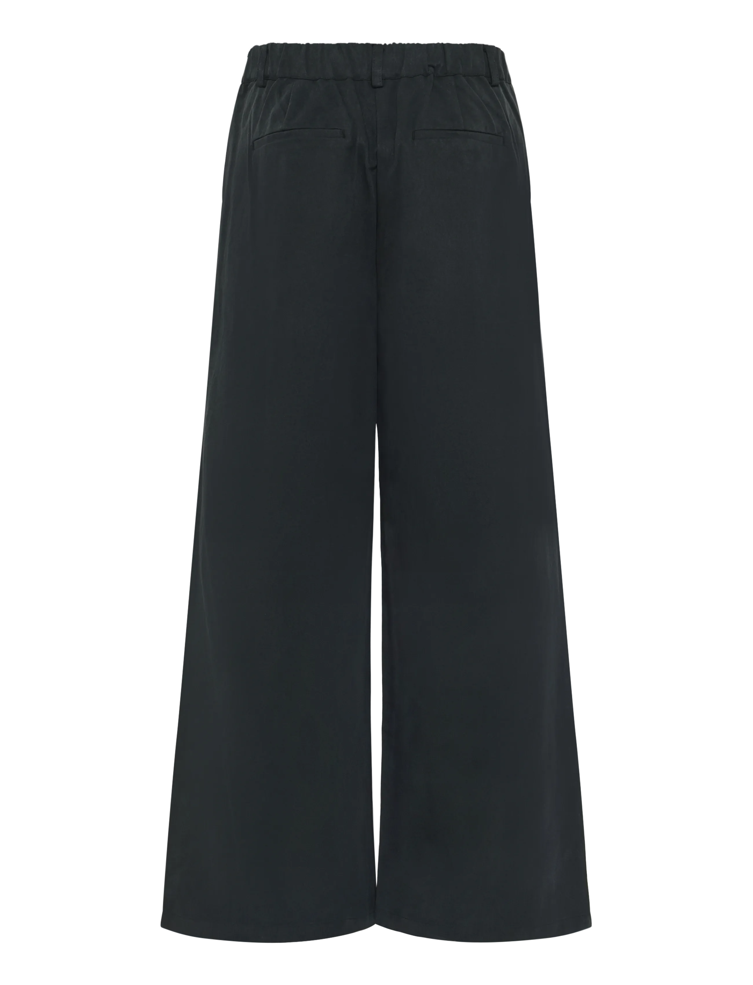 Esme Studios - ESMara Wide Pants - bukser med brede ben - black - 2