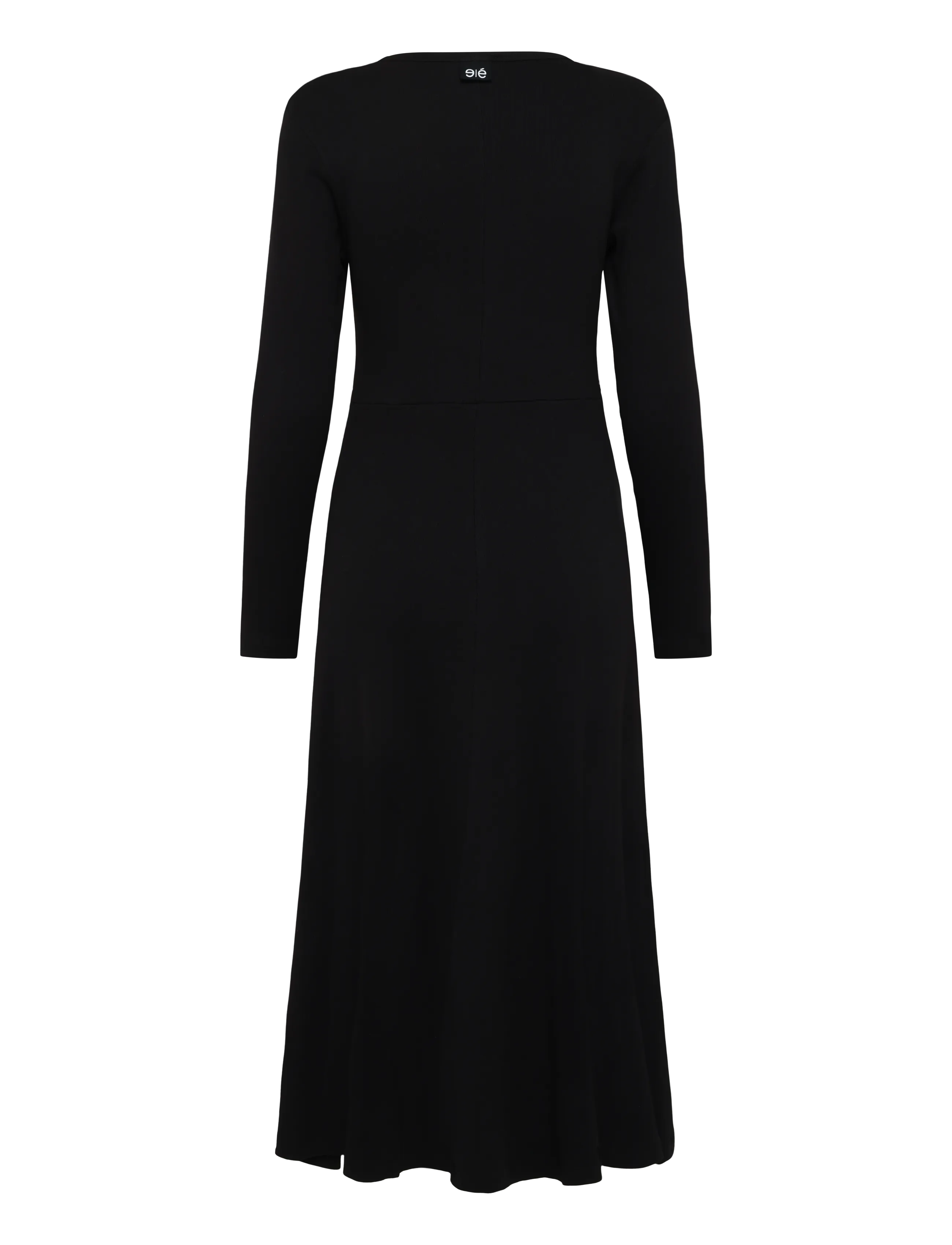 Esme Studios - ESAriel Dress GOTS - maksikleidid - black - 1