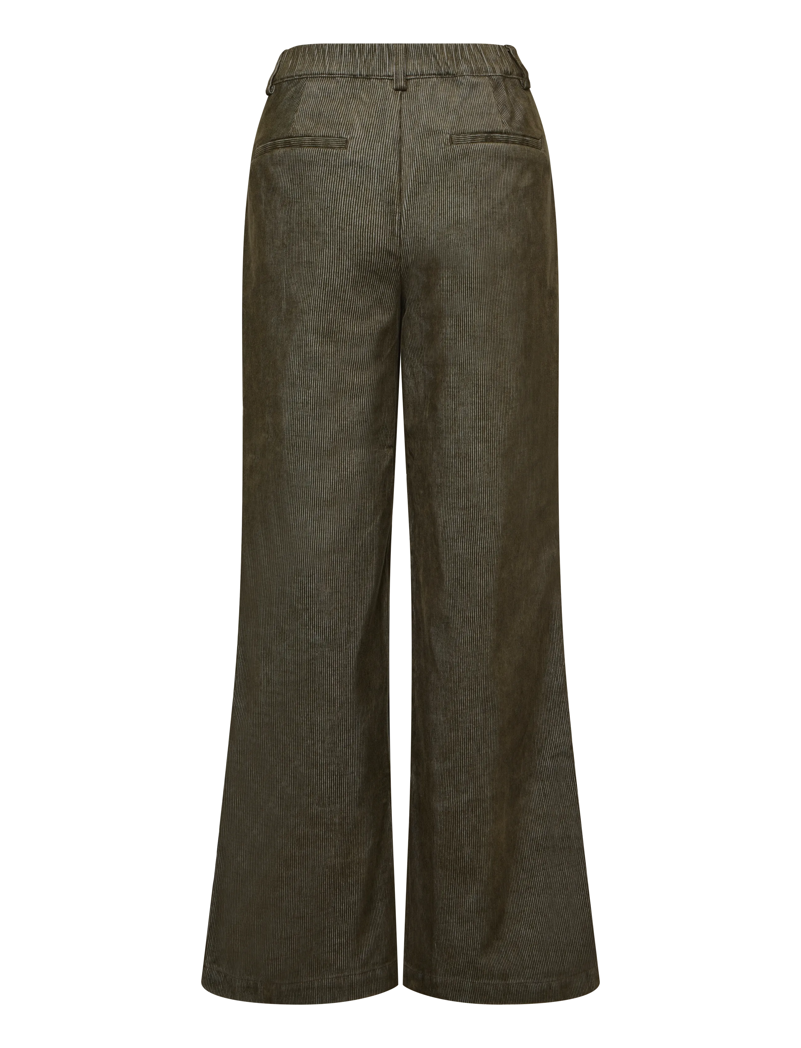 Esme Studios - ESParisa Pants - vida byxor - stone gray - 1