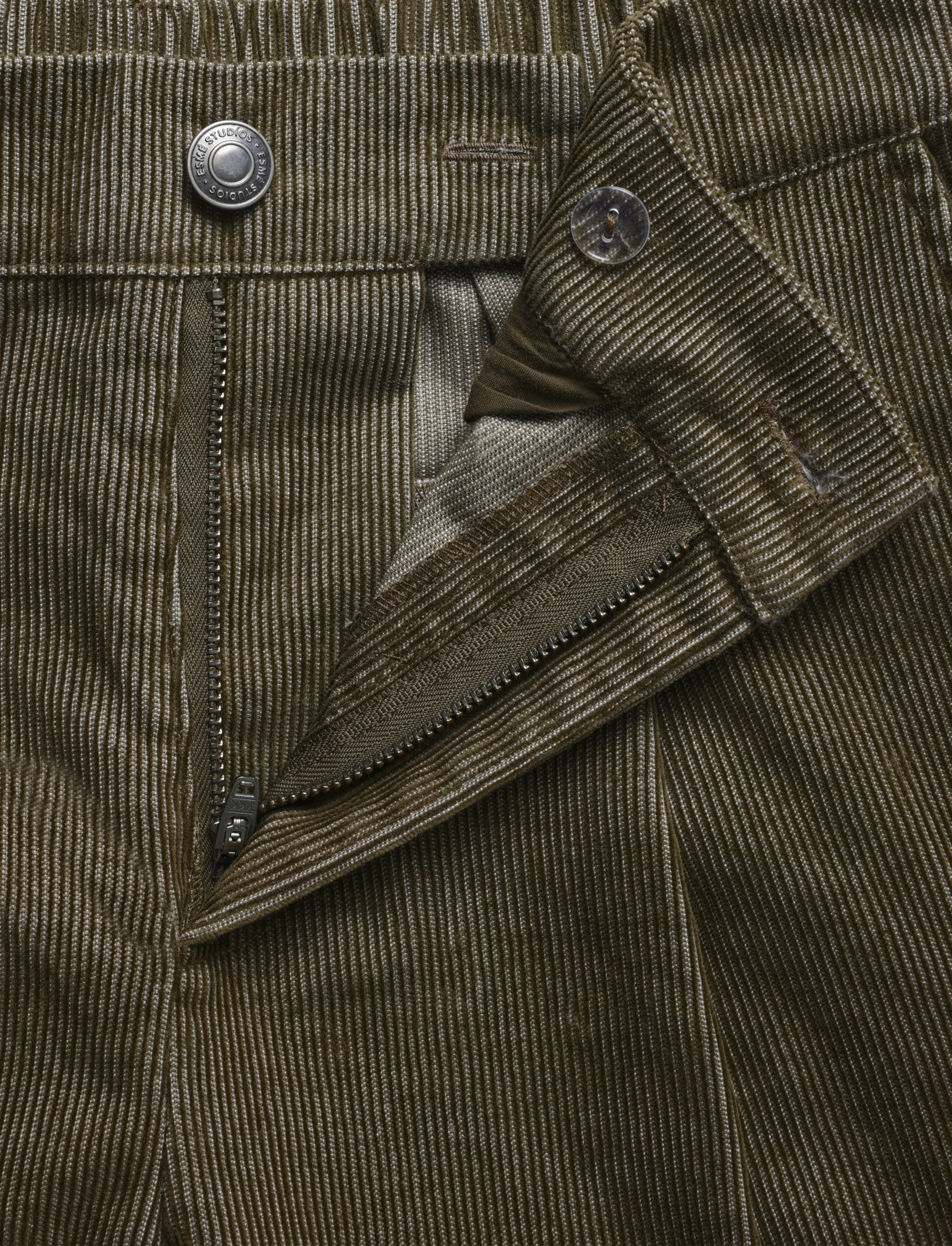 Esme Studios - ESParisa Pants - vida byxor - stone gray - 2
