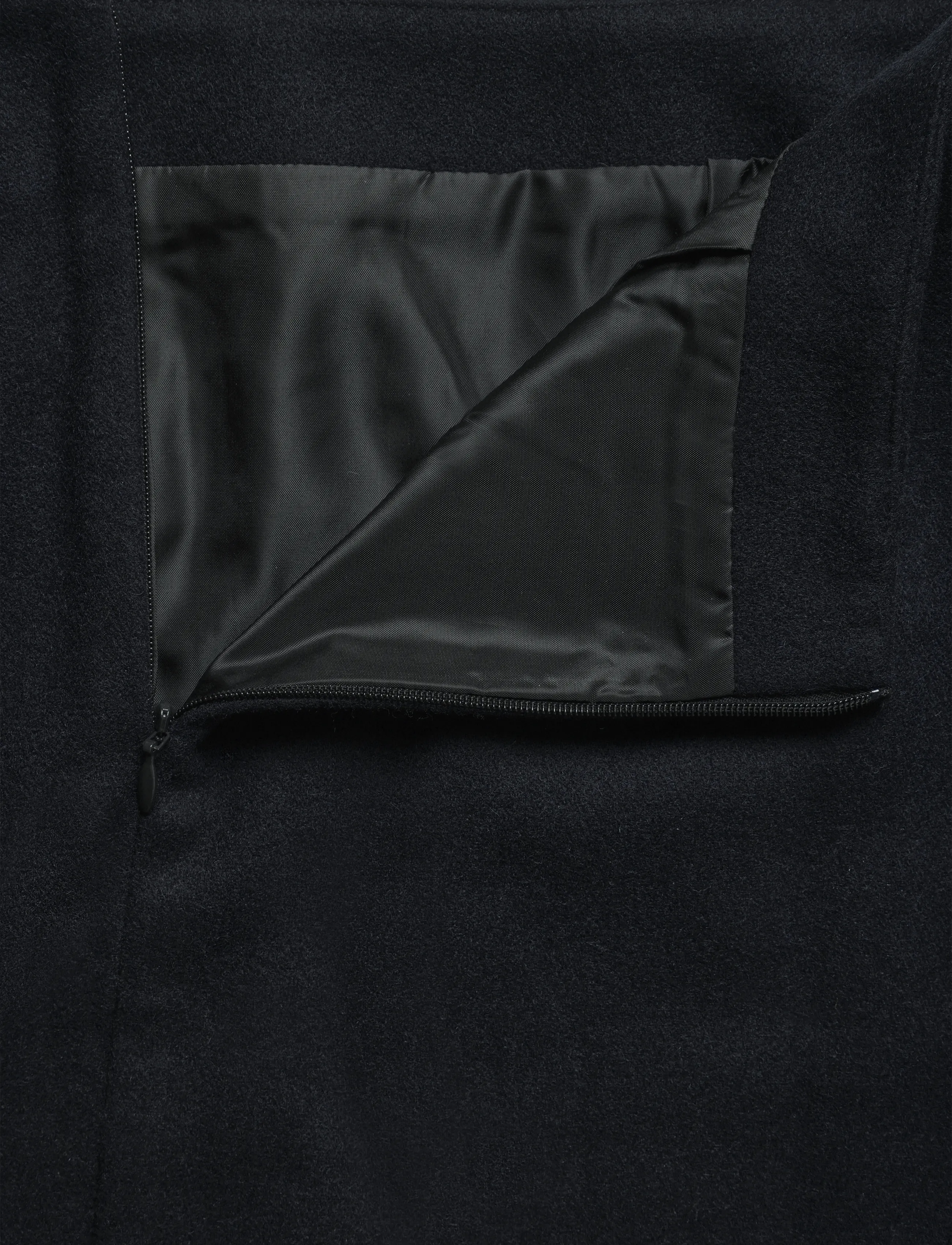 Esme Studios - ESBecca Wool Skirt GRS - short skirts - dark sapphire - 2