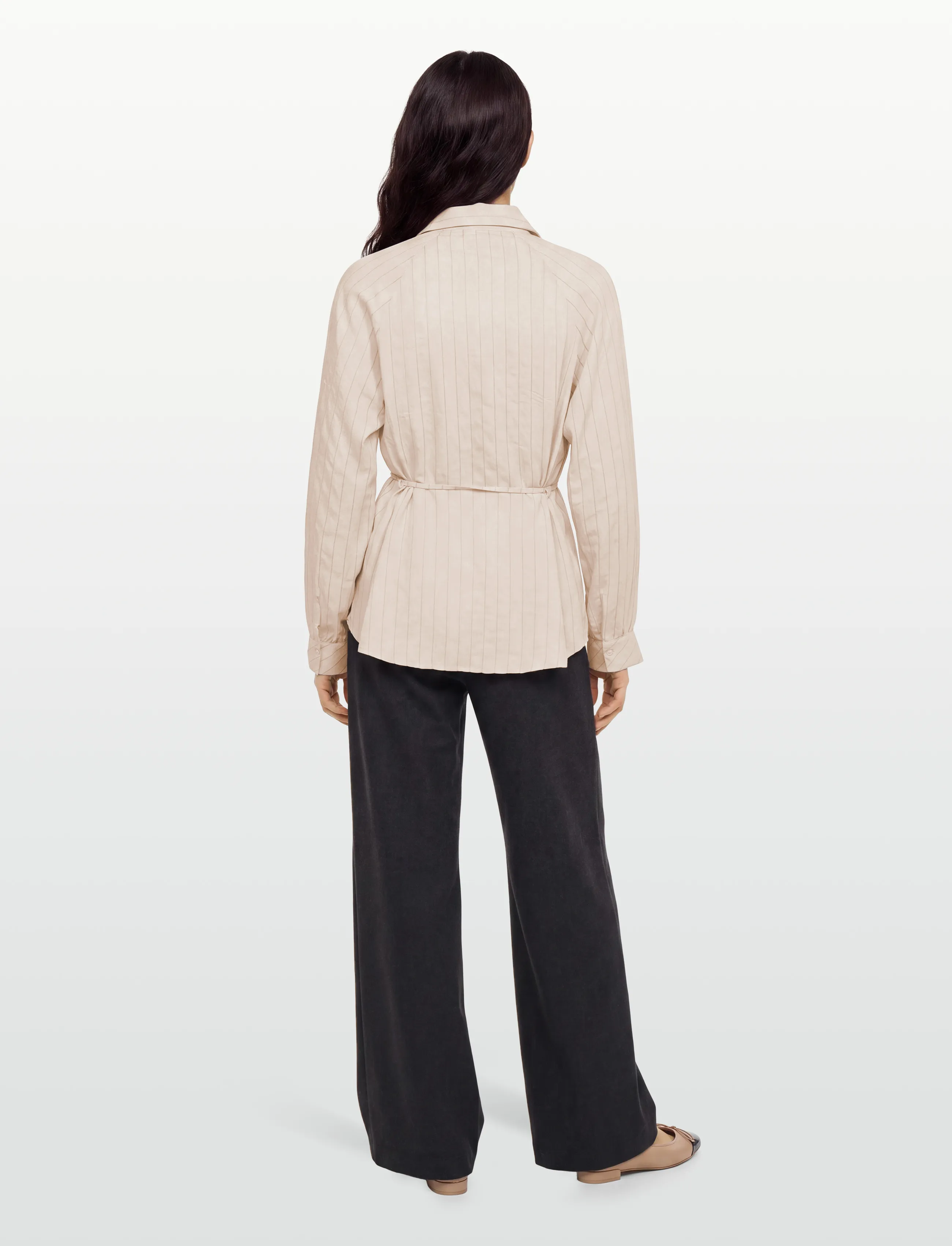 Esme Studios - ESMalika Shirt - long-sleeved shirts - perfectly pale - 4