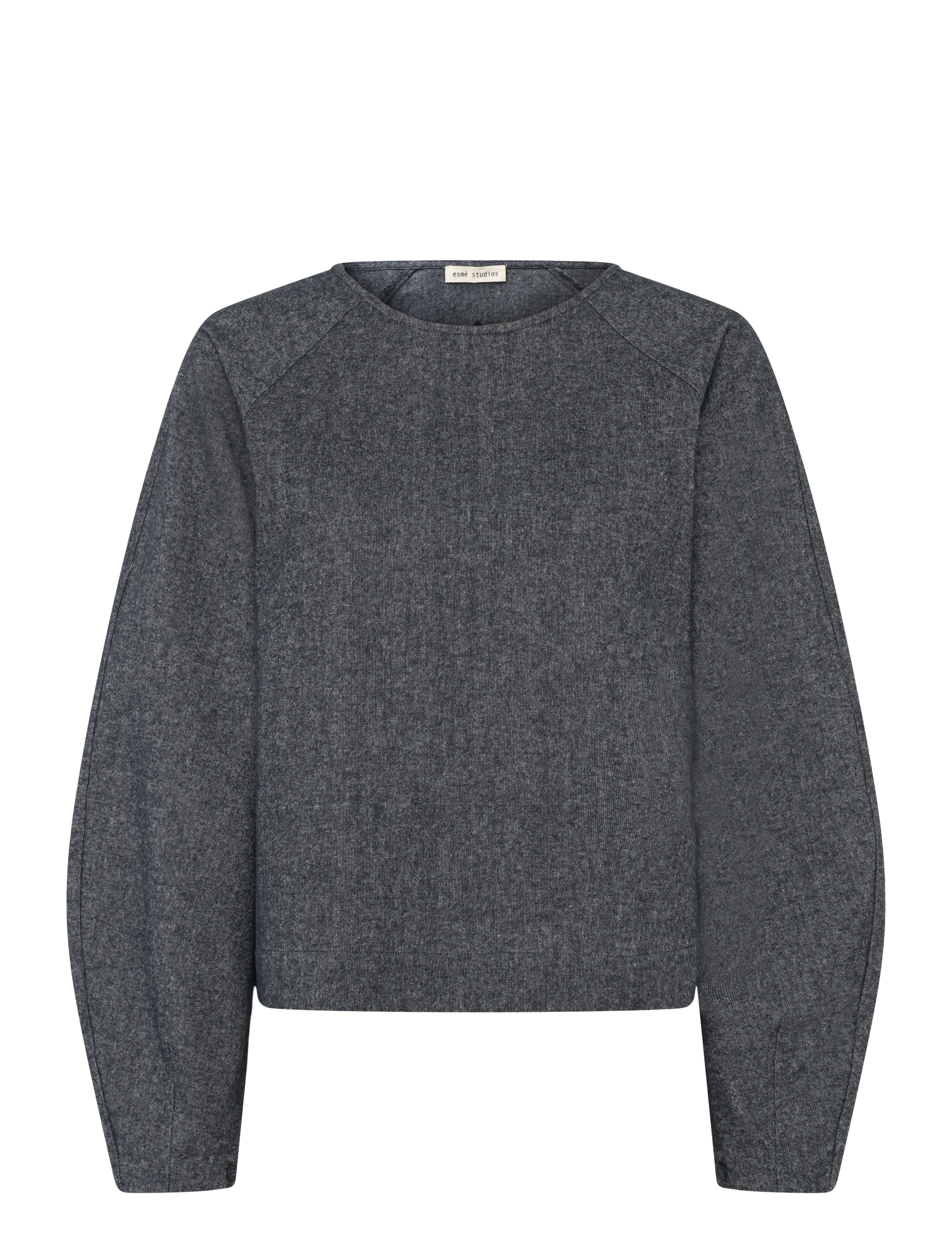 ESME STUDIOS Essvea Bluse Grau - L - Damen
