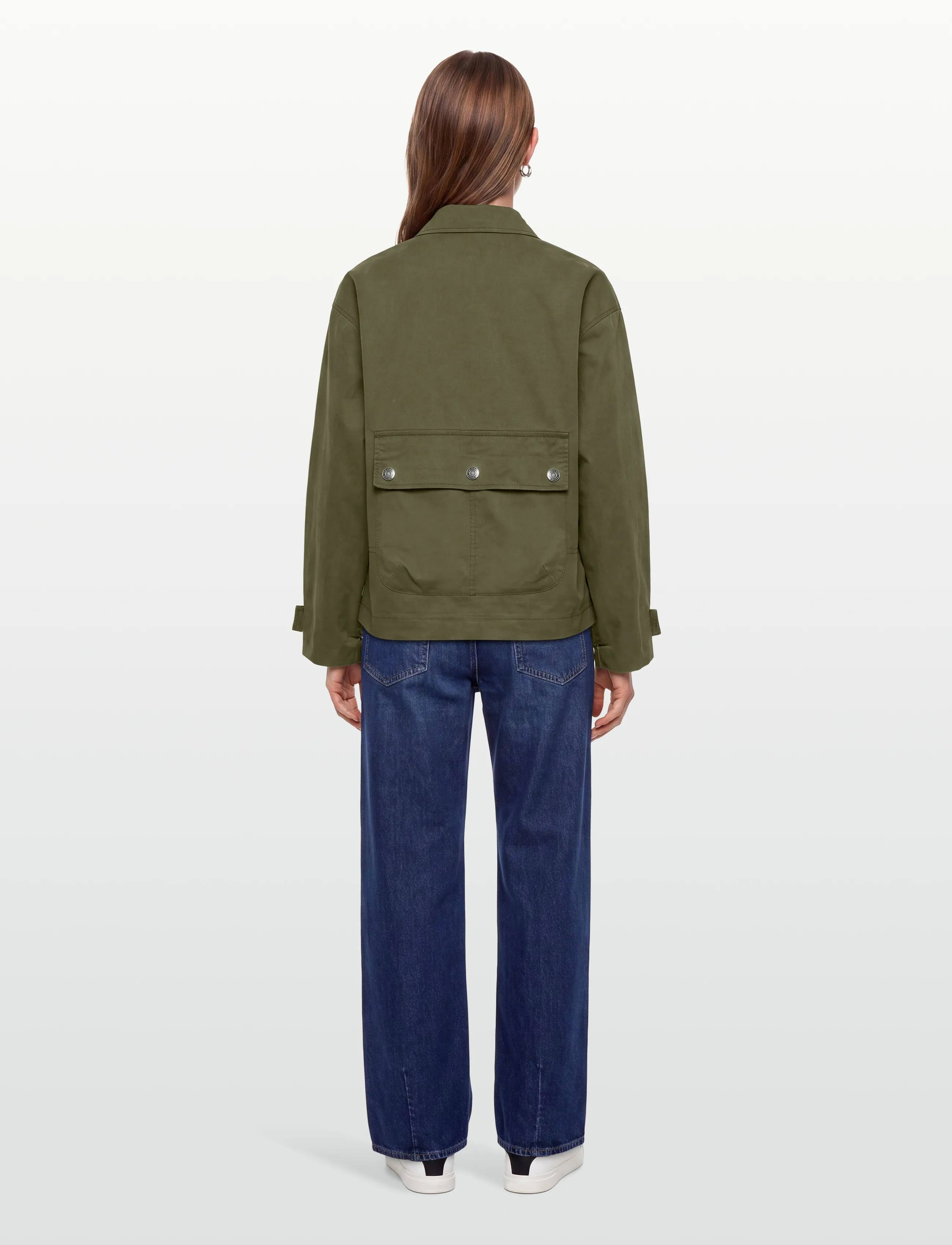 Esme Studios - ESJodi Jacket - spring jackets - ivy green - 4