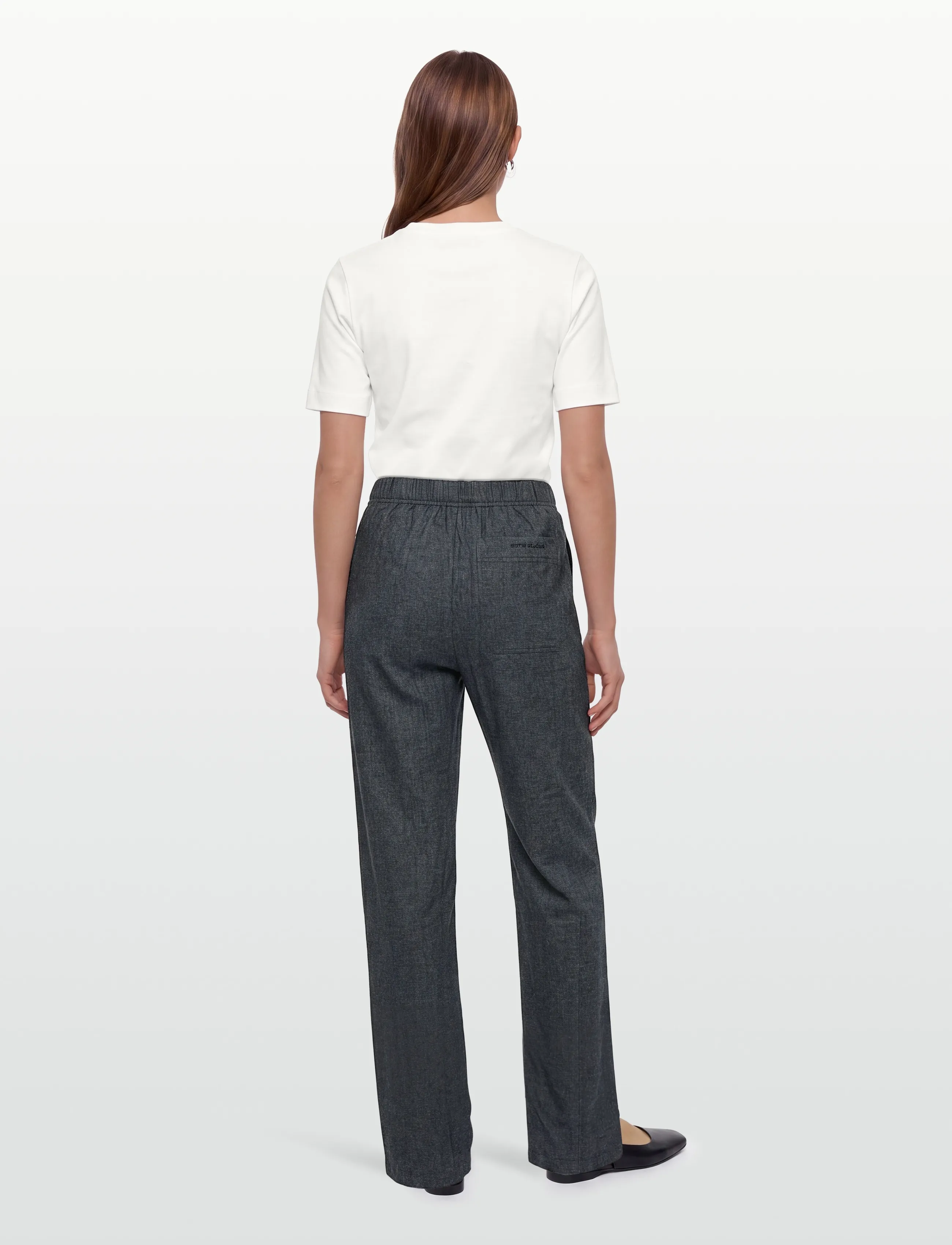Esme Studios - ESSvea Pants - sweatpants - black mÉlange - 4