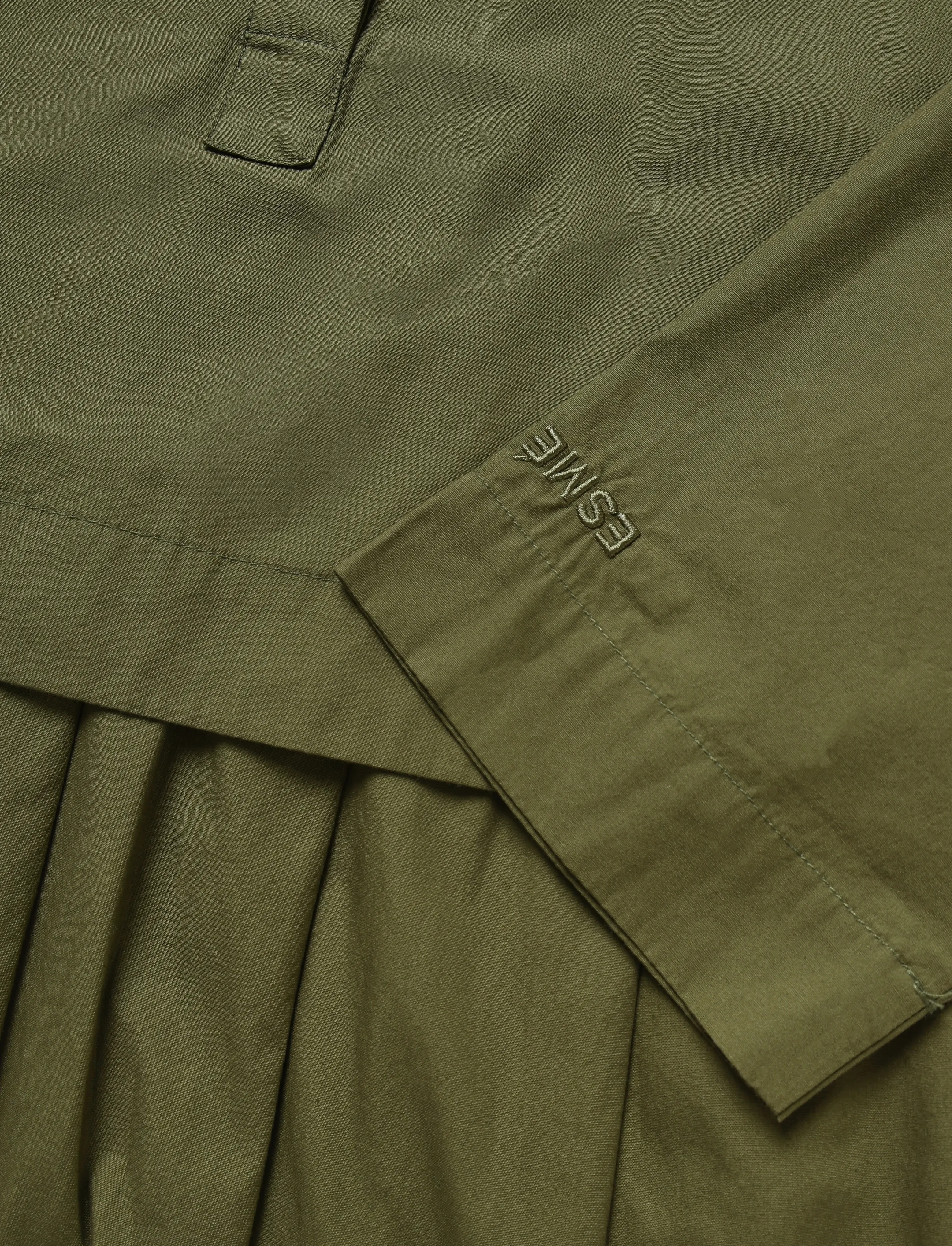 Esme Studios - ESAmira Dress - shirt dresses - winter moss - 3