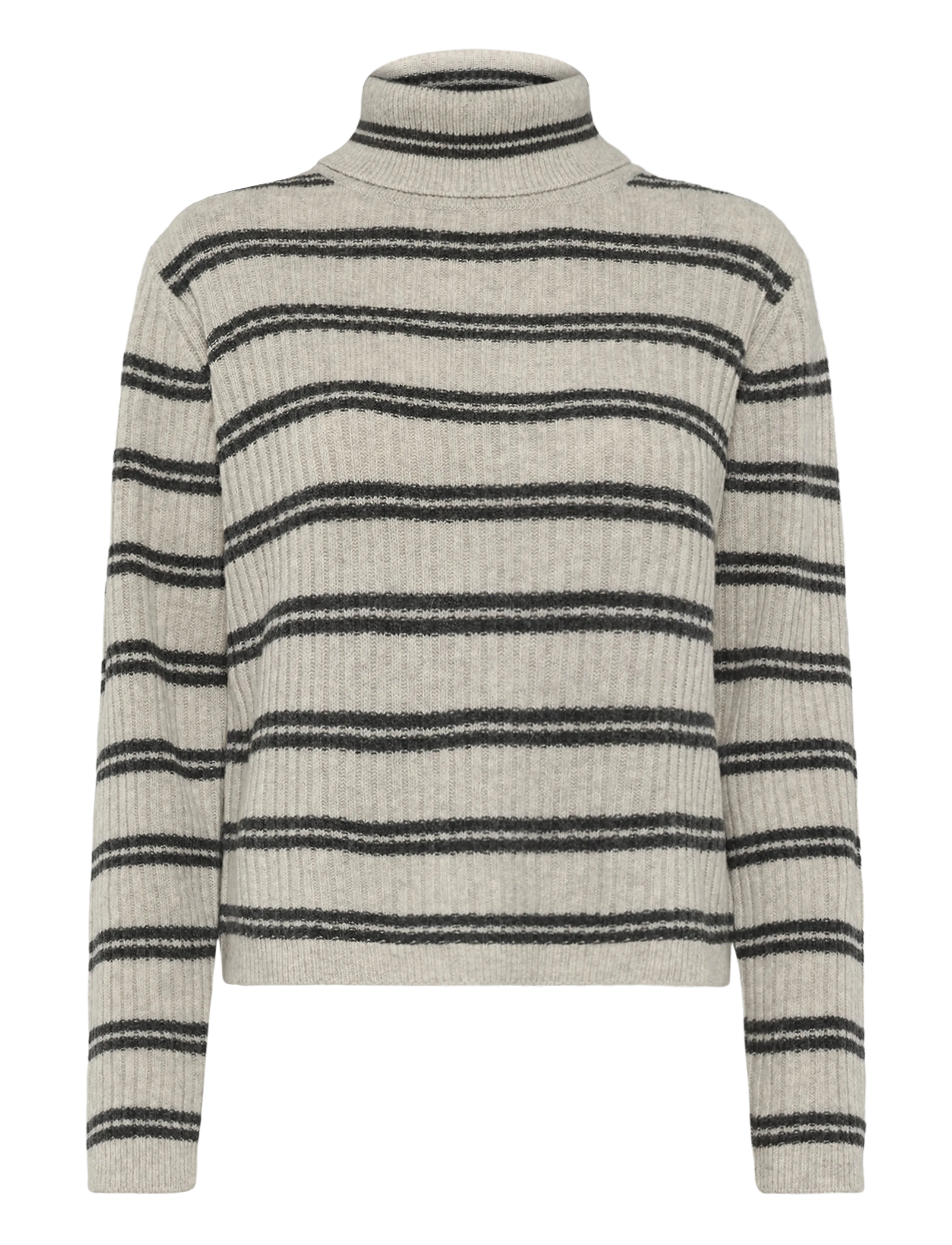 ESME STUDIOS Esfiro Roll Neck Knit Grau - M - Damen