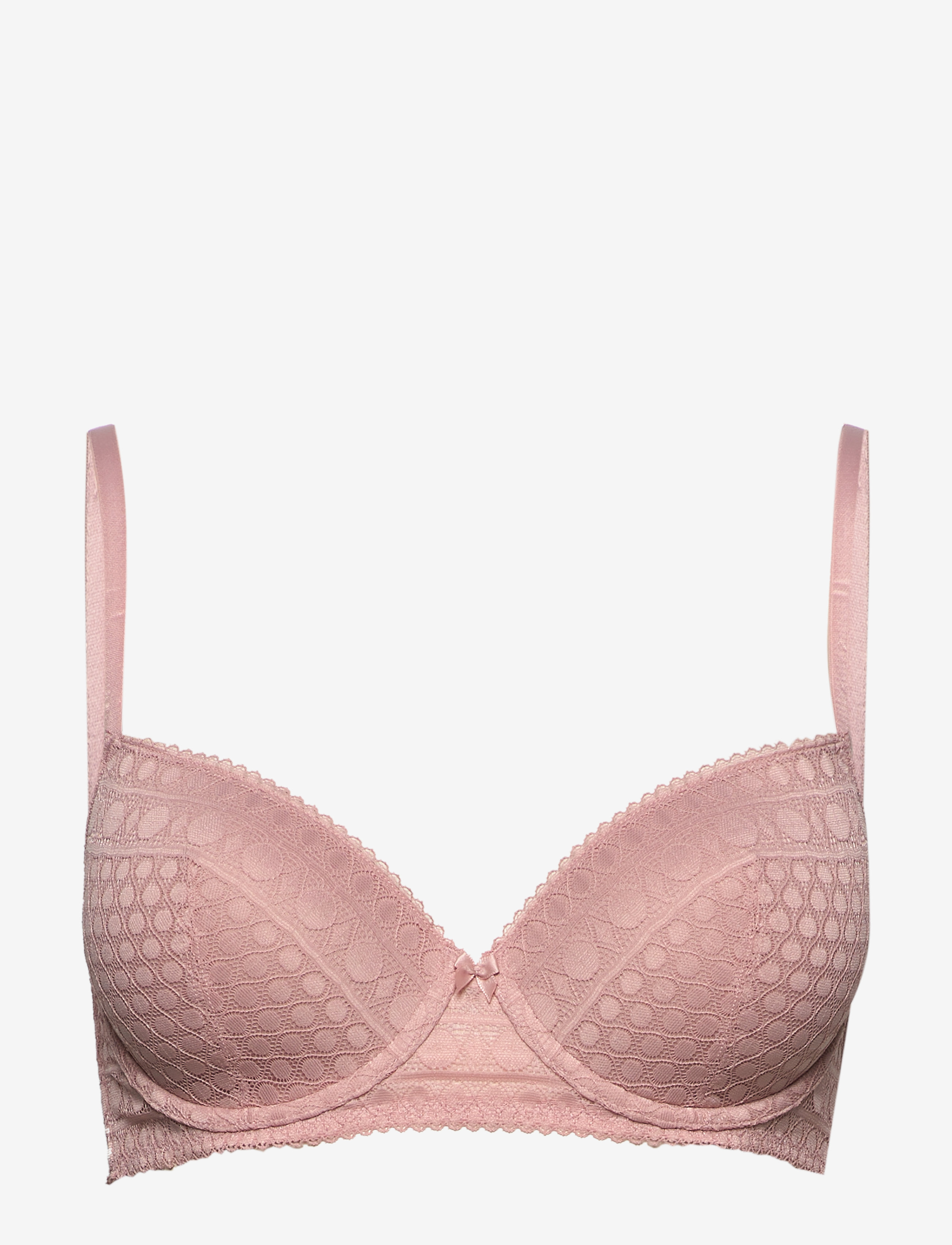 Esprit Bodywear Women - Underwire bra in geometric lace - old pink - 0