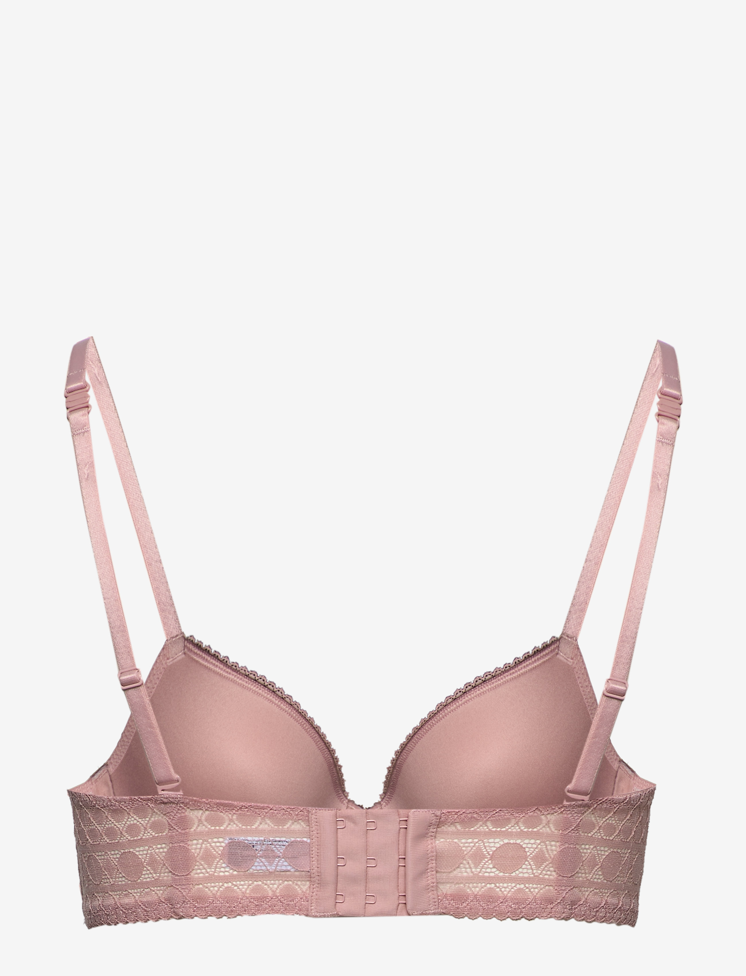 Esprit Bodywear Women - Underwire bra in geometric lace - old pink - 1