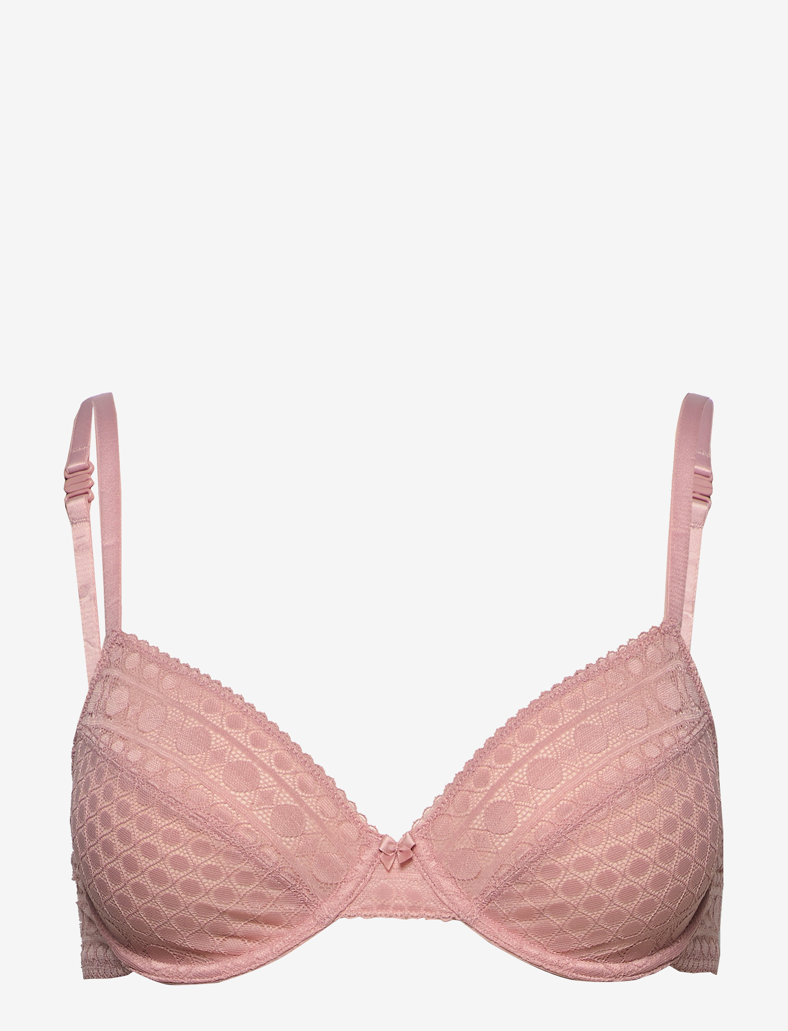 Esprit Bodywear Women - Underwire bra in geometric lace - old pink - 0