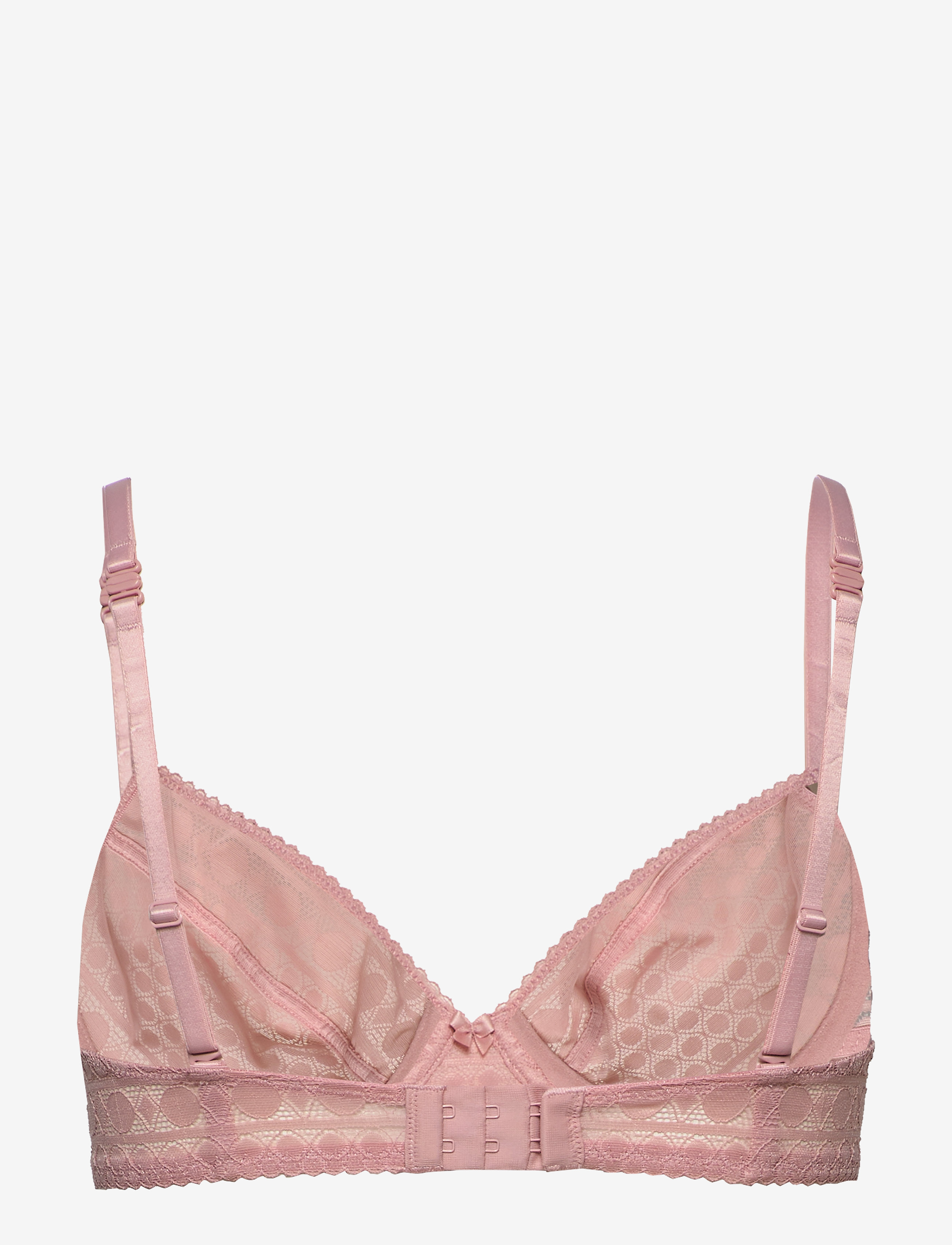 Esprit Bodywear Women - Underwire bra in geometric lace - old pink - 1