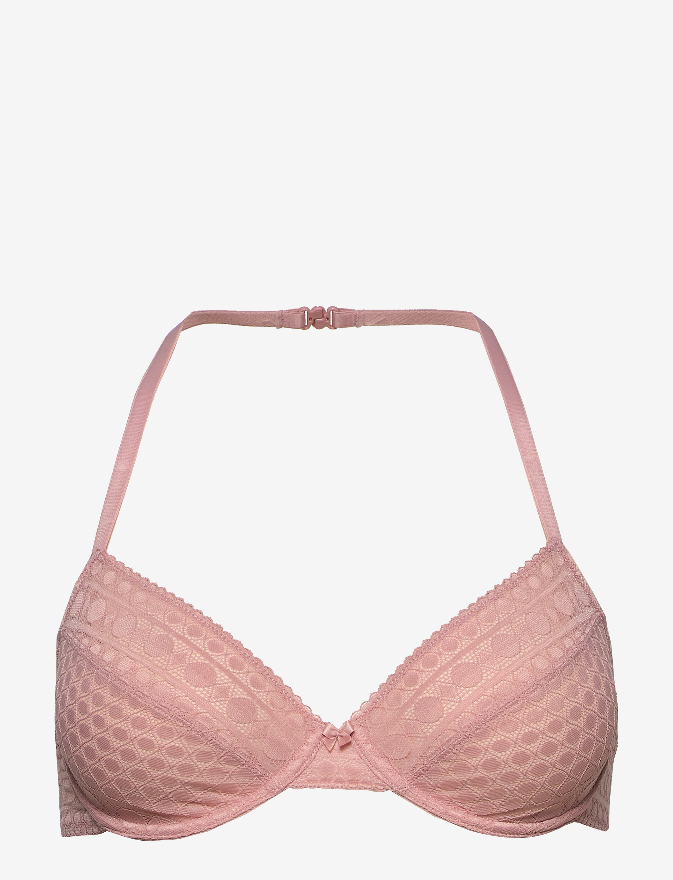 Esprit Bodywear Women - Underwire bra in geometric lace - old pink - 3