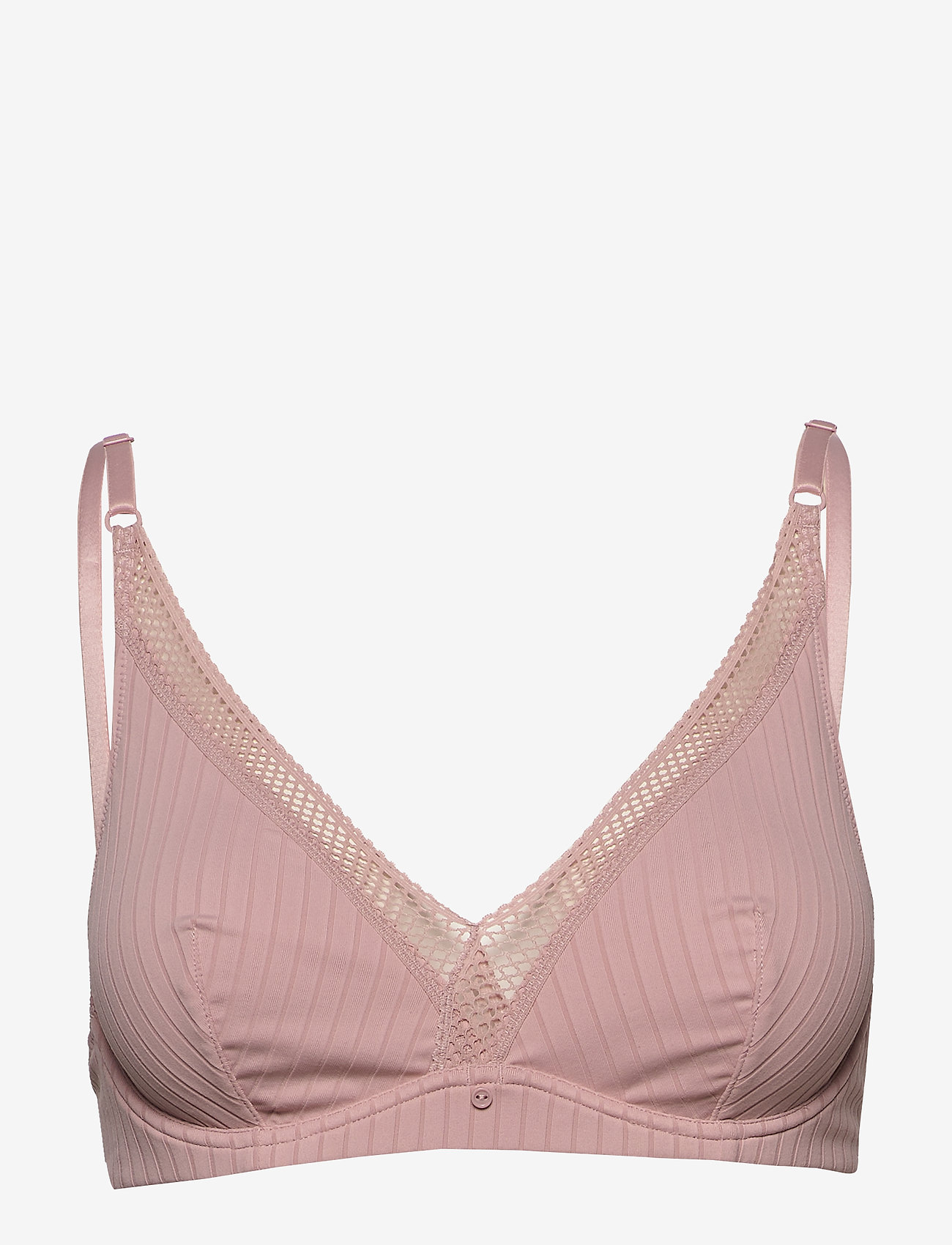 Esprit Bodywear Women - Unpadded underwire bra with texture - old pink - 0