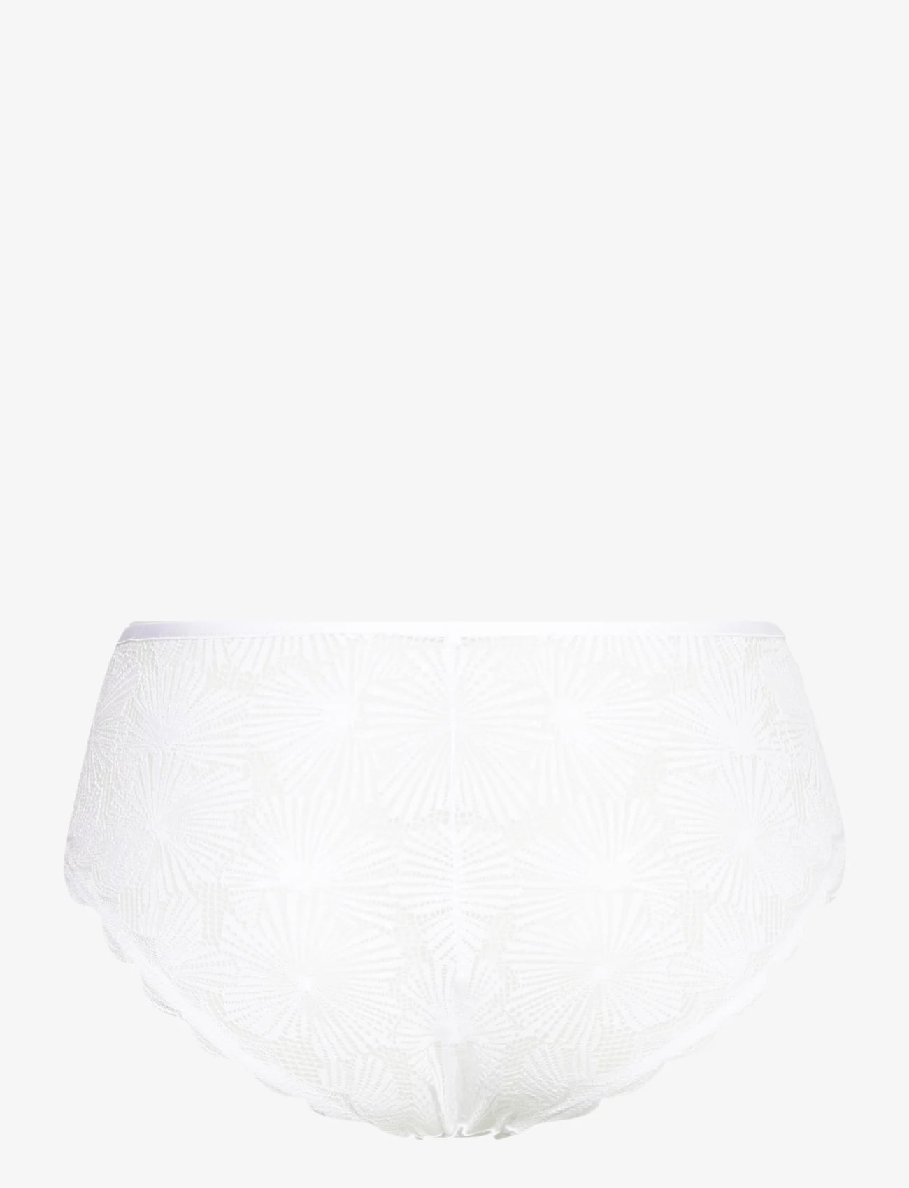 Esprit Bodywear Women - Recycled: briefs with lace - laveste priser - white - 1