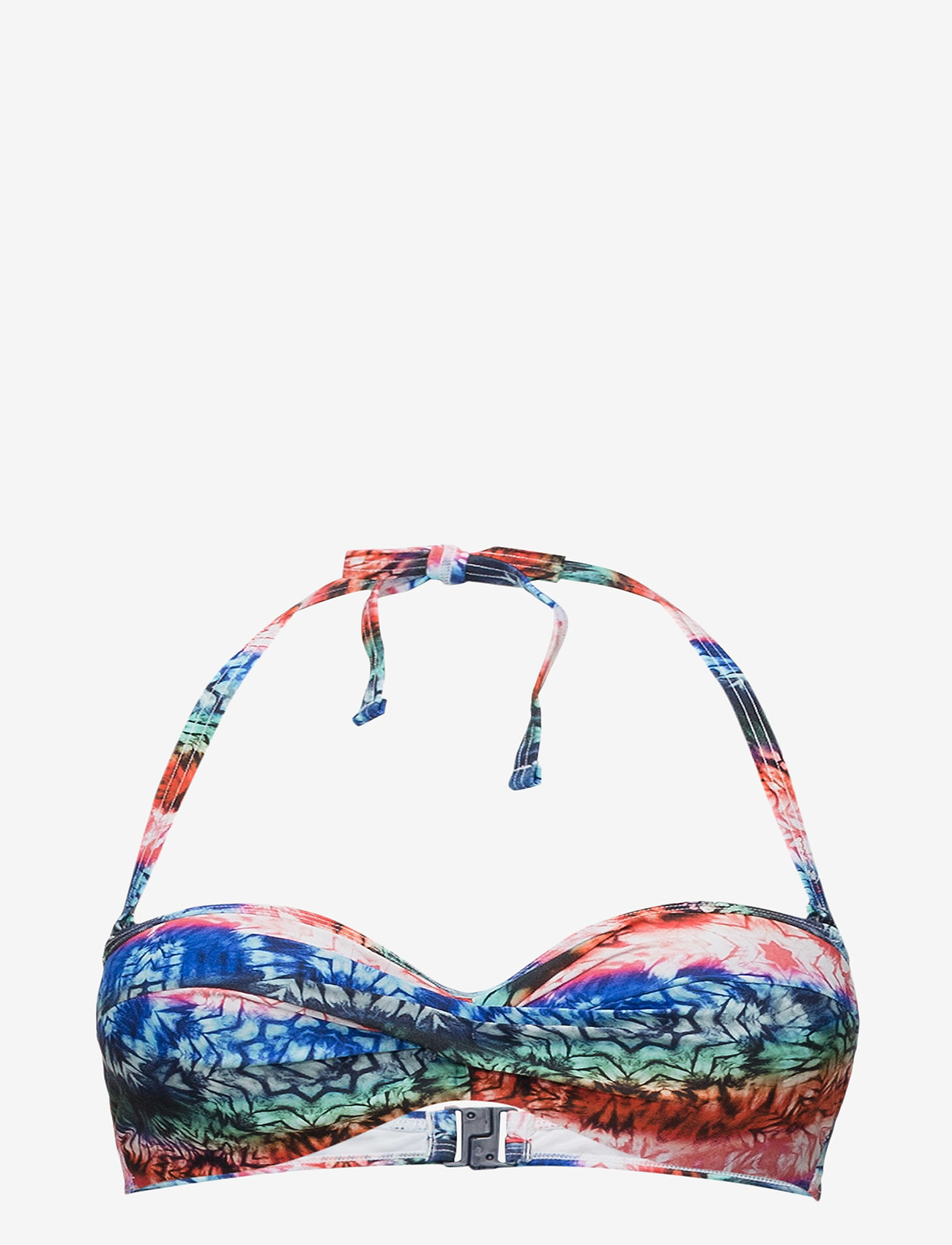 Women Beach Tops with wire padded bra - DARK BLUE