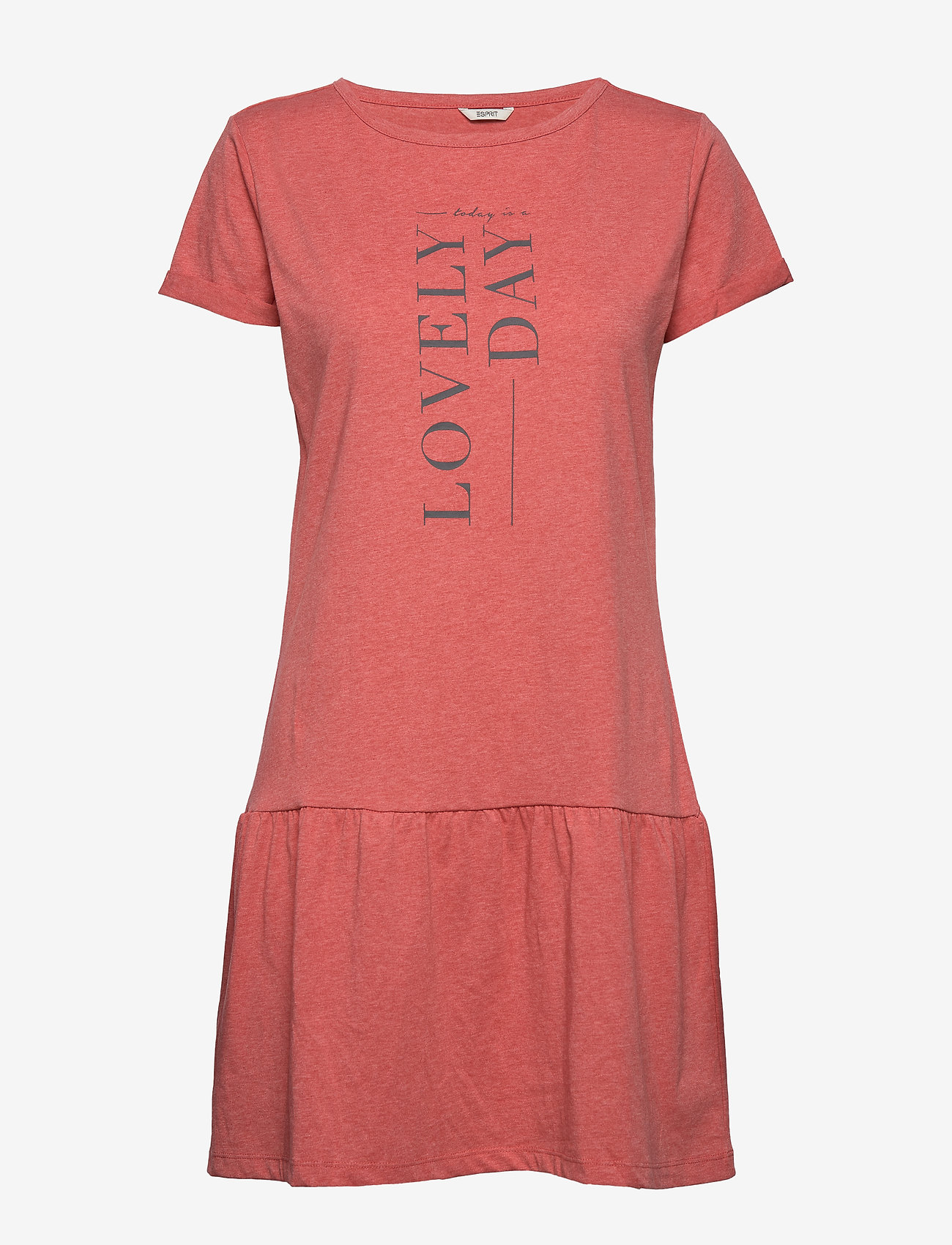 Esprit Bodywear Women - Women Nightshirts short sleeve - coral red - 0