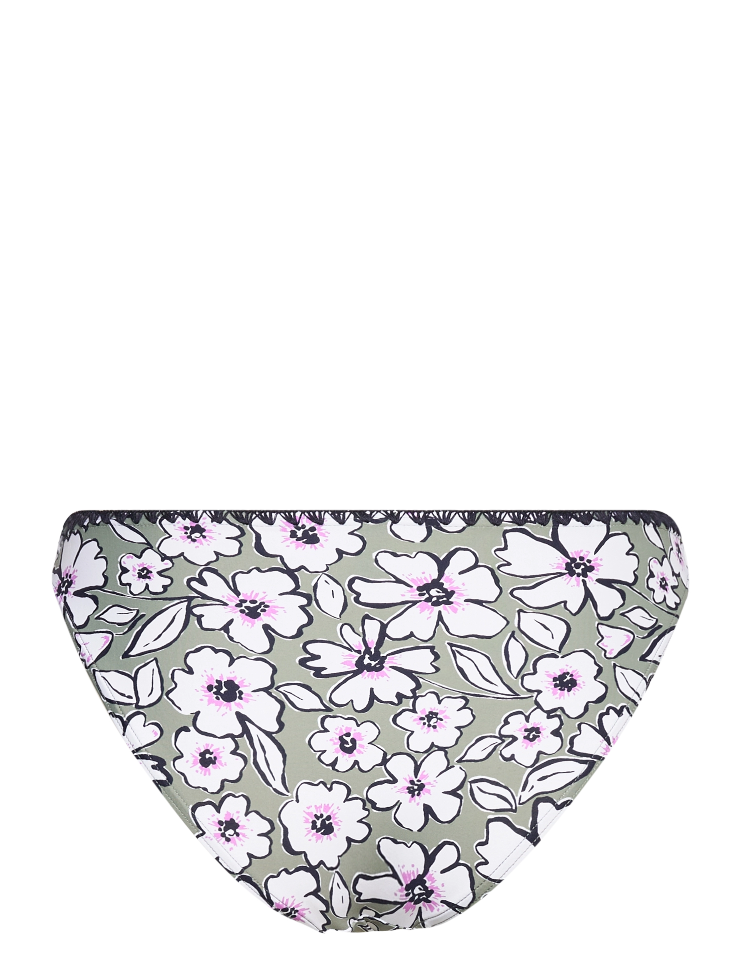 Esprit Bodywear Women - Made of recycled material: patterned bikini bottoms - light khaki 3 - 1