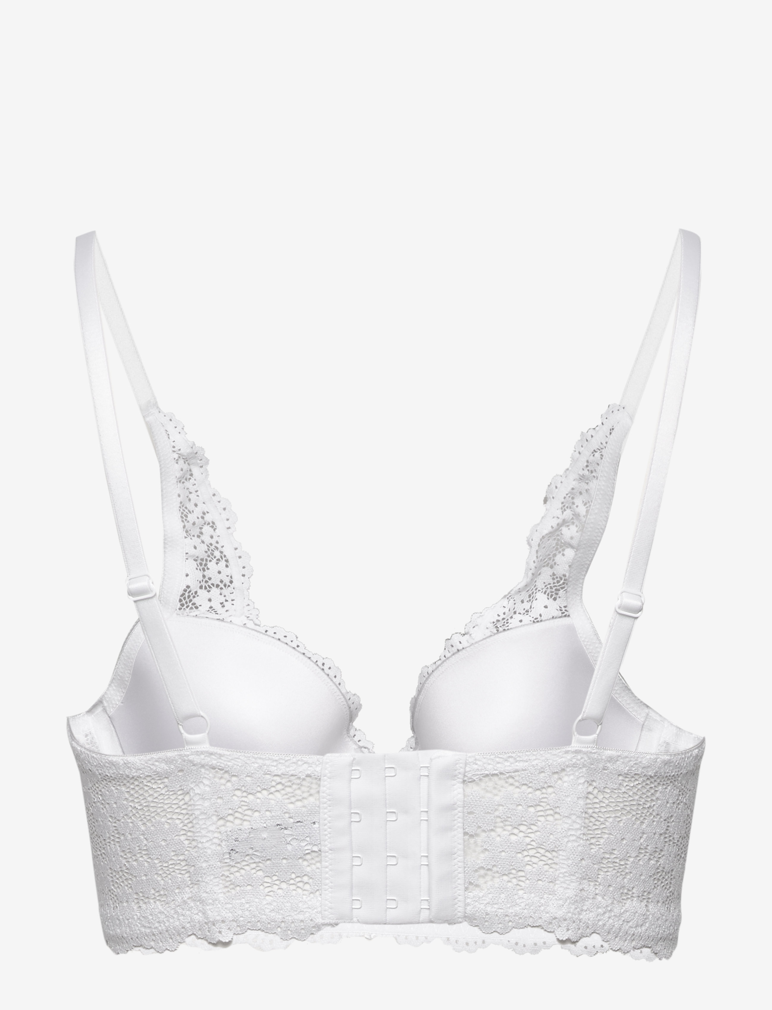 Esprit Bodywear Women - Padded underwire bodice made of lace - white - 1