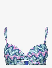 Esprit Bodywear Women - Women Beach Tops with wire padded bra - push-up-bikini-oberteile - bright blue 3 - 0