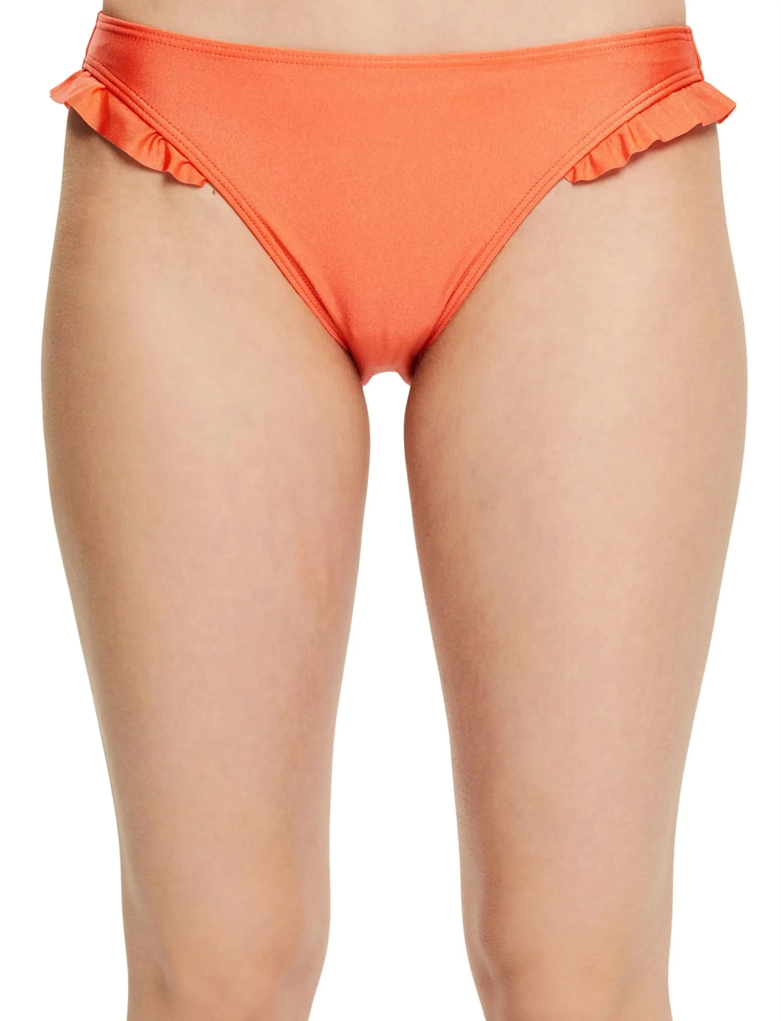 Esprit Bodywear Women - Bikini briefs with frill details - bikini-slips - coral - 2