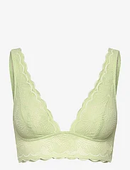 Esprit Bodywear Women - Non-padded, non-wired bra made of patterned lace - bralette - light green - 0