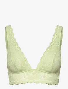 Non-padded, non-wired bra made of patterned lace, Esprit Bodywear Women