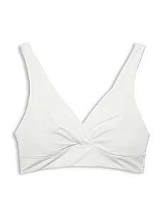 Made of recycled material: non-wired, ribbed-effect bra, Esprit Bodywear Women