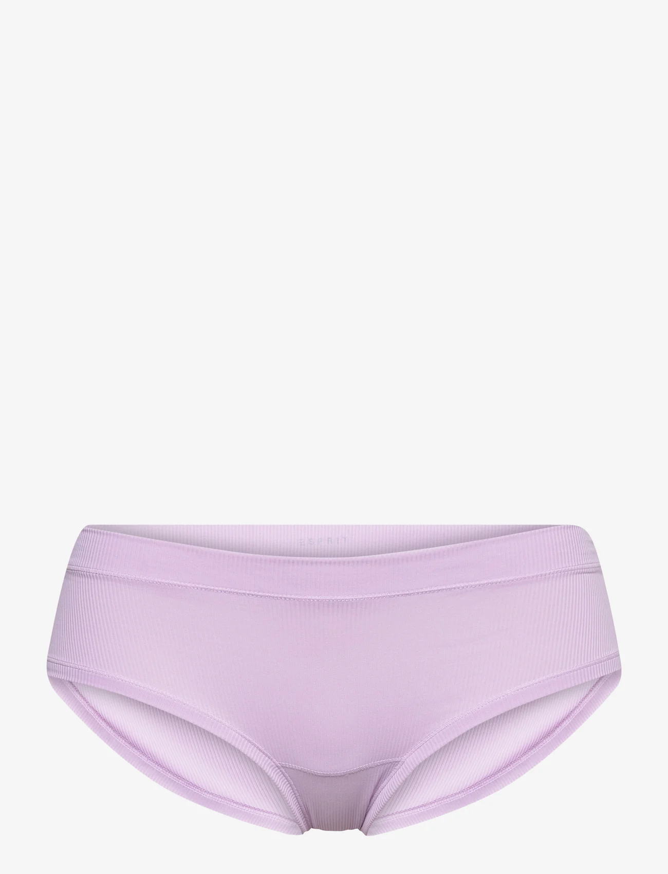 Esprit Bodywear Women - Made of recycled material: ribbed-effect hipster shorts - de laveste prisene - violet - 0