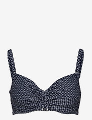 Unpadded underwire top for larger cups - NAVY